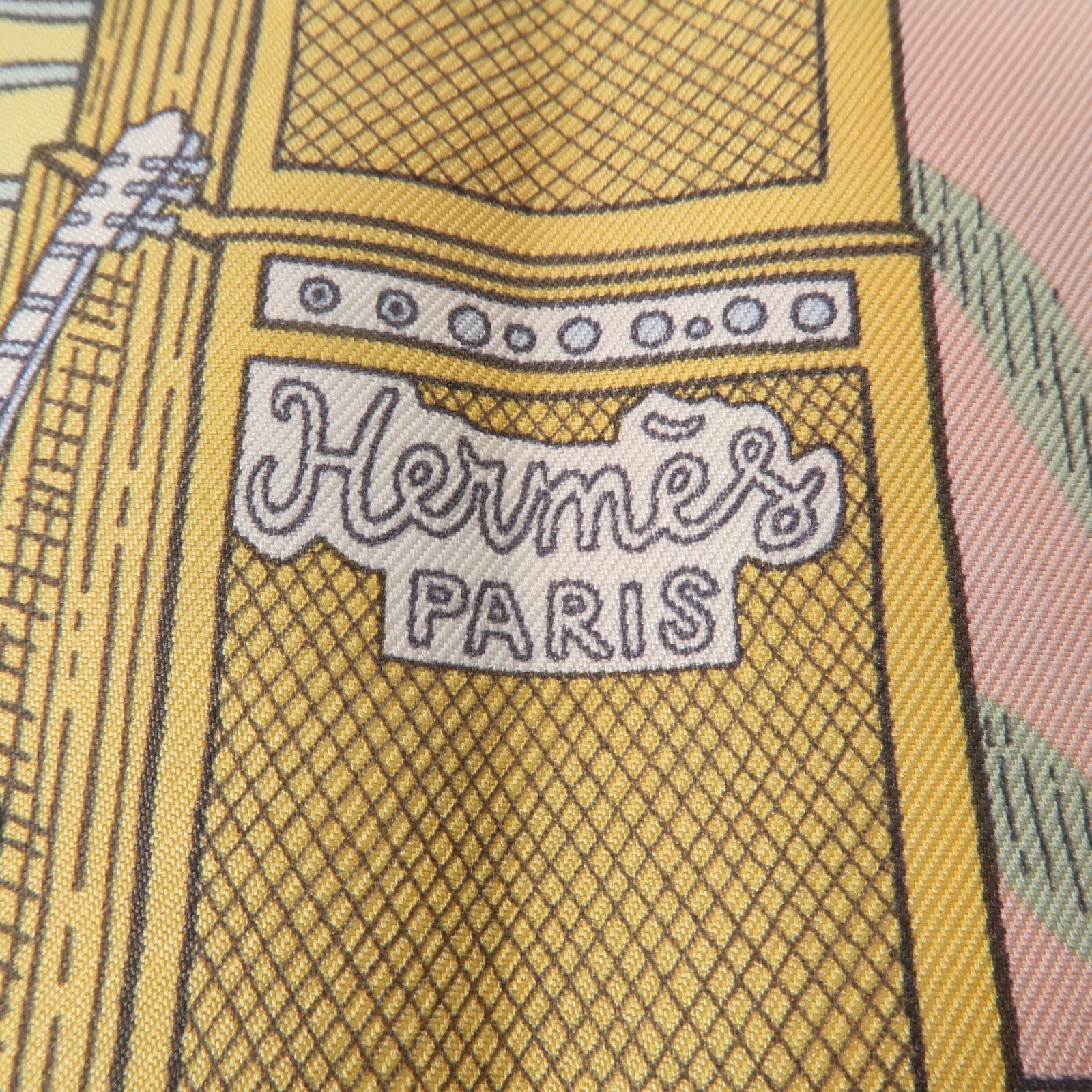HERMES 【萬聖節商品】絲質Carre 90絲巾