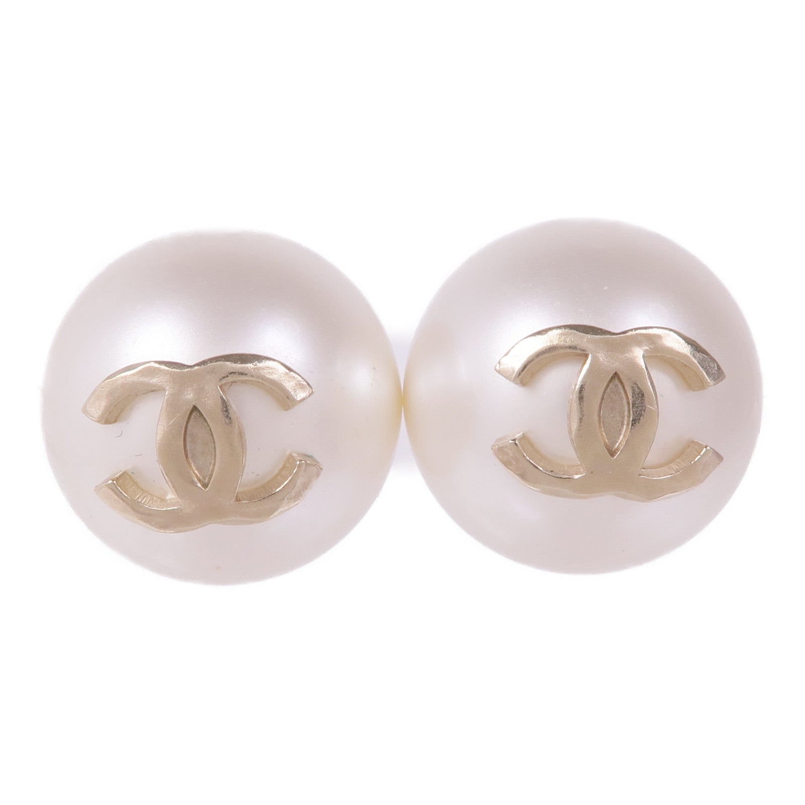 CHANEL 【激減優惠】PVC/金屬Earrings耳環
