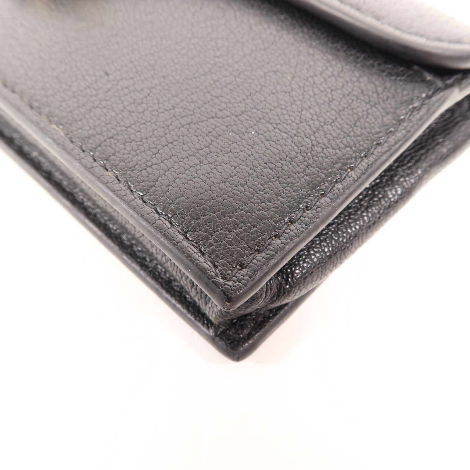 Dior 牛皮皮革Wallet金扣錢包