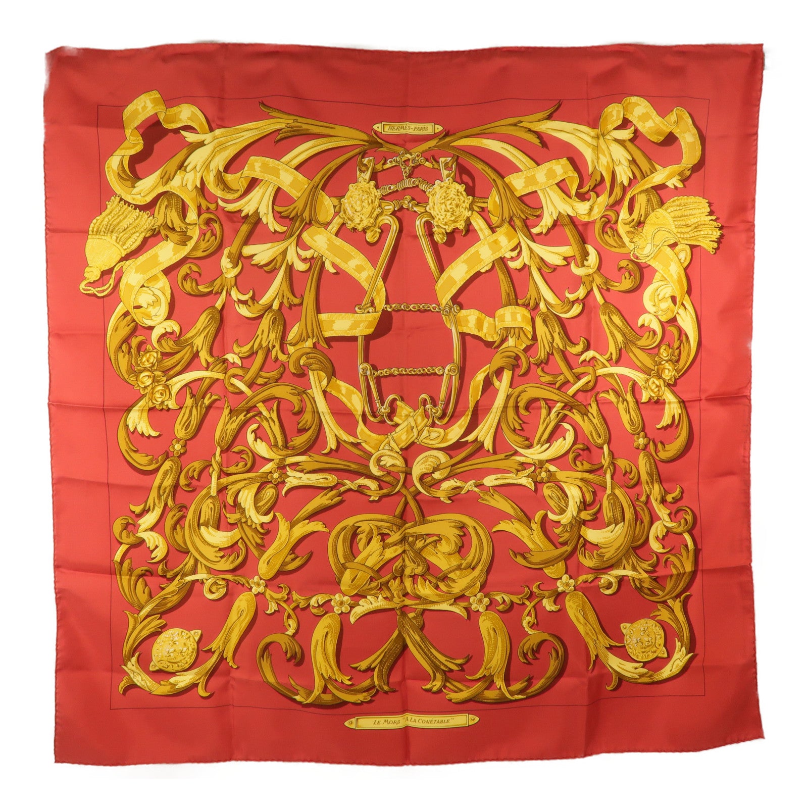 HERMES 絲質Scarf 90x90絲巾