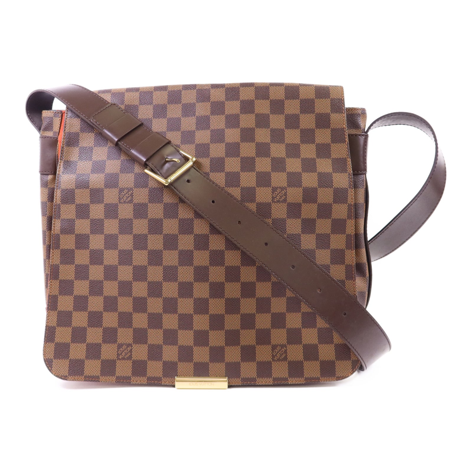 LOUIS VUITTON Damier Bastille金扣肩背袋