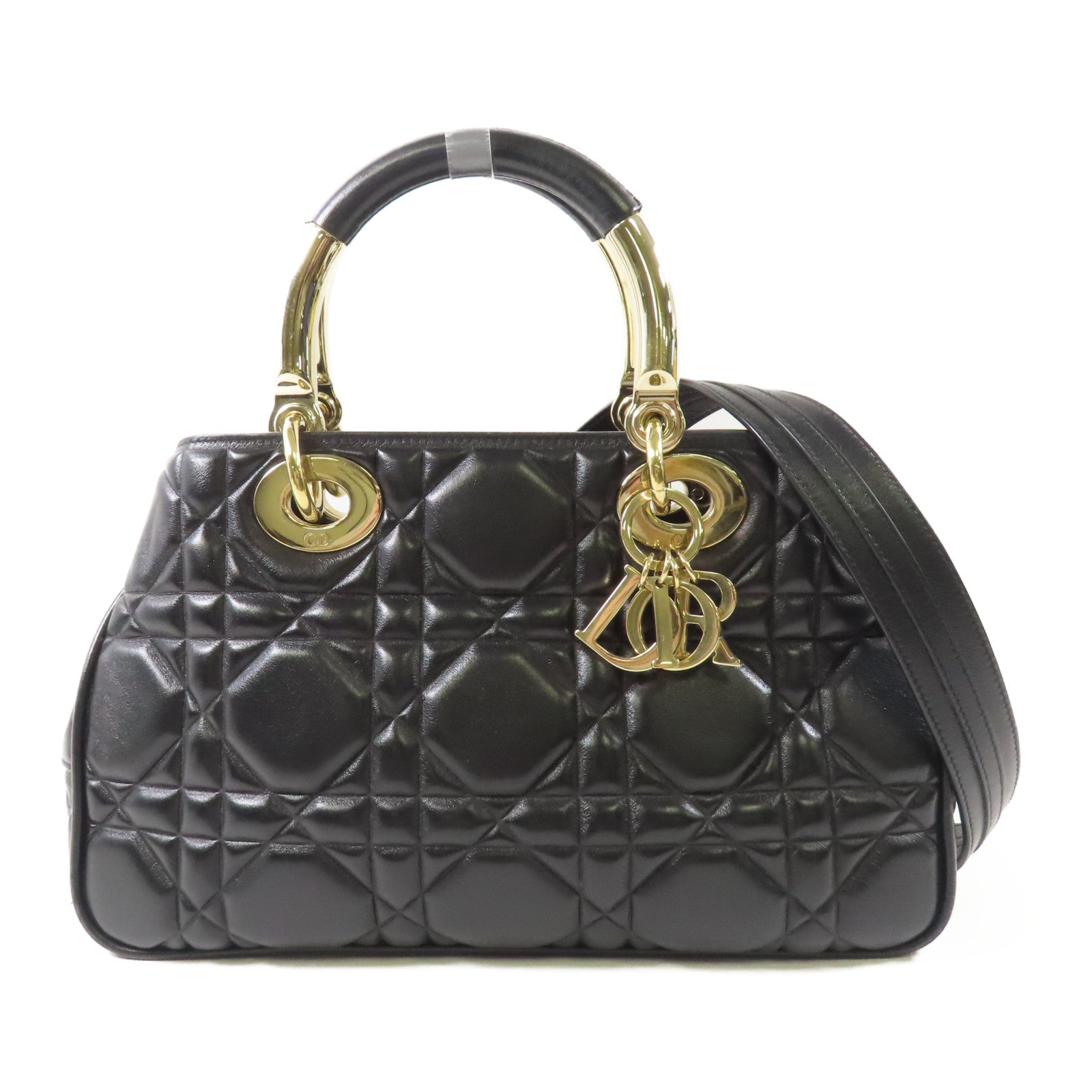 婦人用白革手袋　ディオール　7号　定価１５万円特価 レディディジョイ LADY D-JOY ミディアムバッグ カーフスキン 白