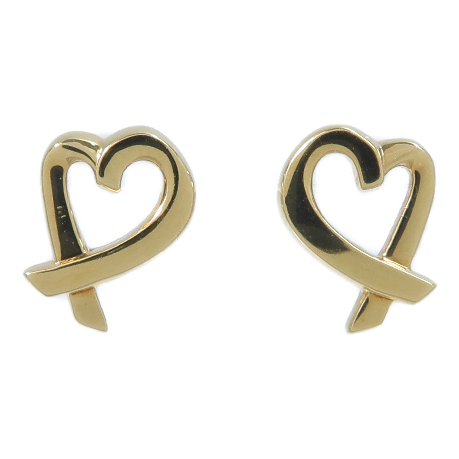 TIFFANY&CO 18K黃金Loving Heart Earrings耳環