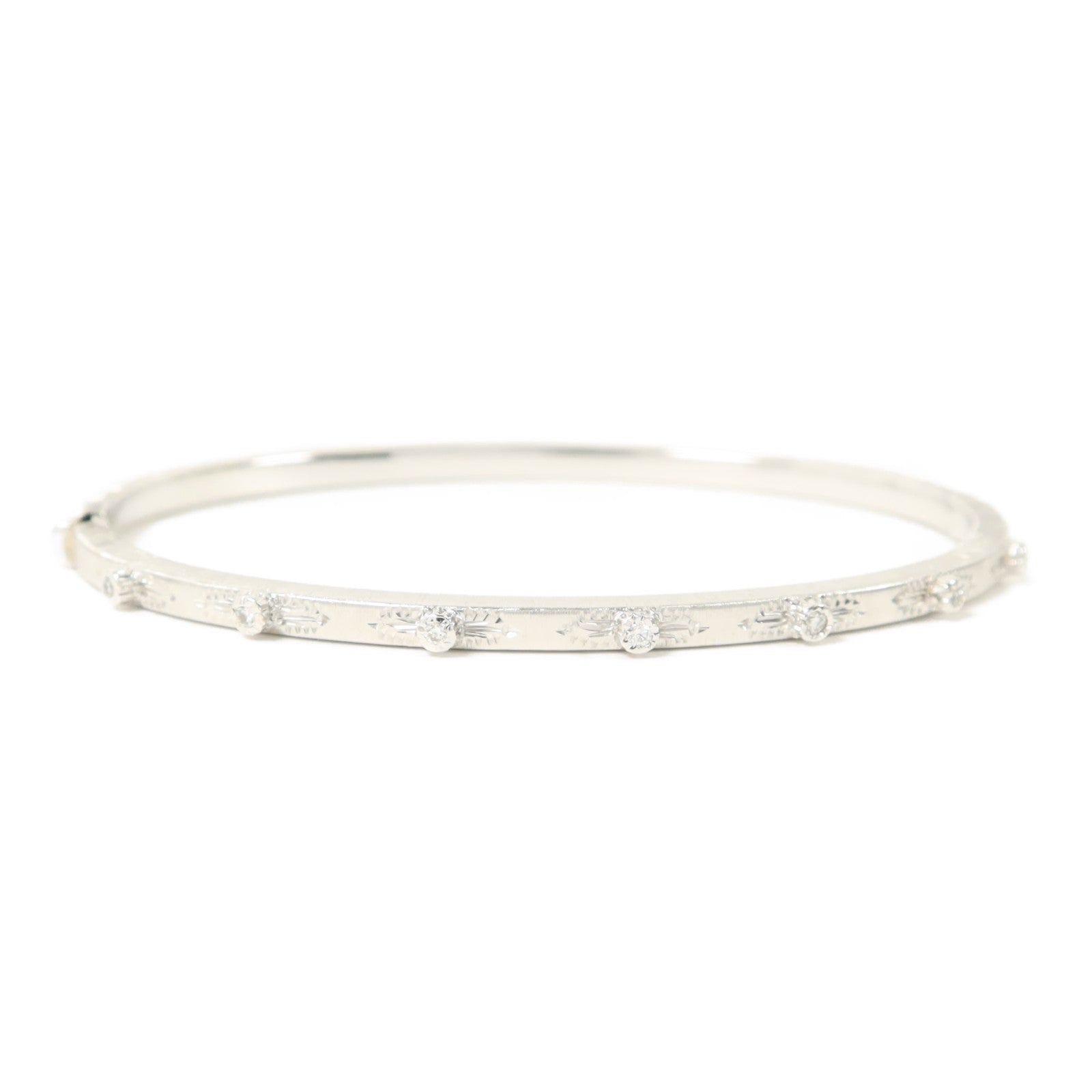 JEWELRY 18K白金Diamond Bracelet鑽石手鐲