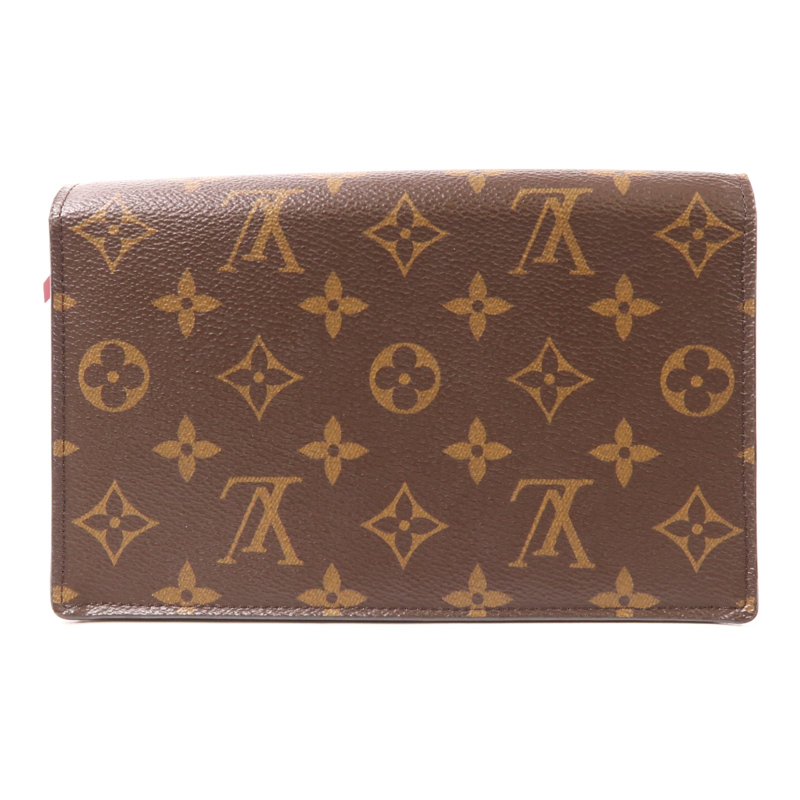 LOUIS VUITTON LV GHW Portefeuille Flore Chain Shoulder Bag M69578 Monogram Brown
