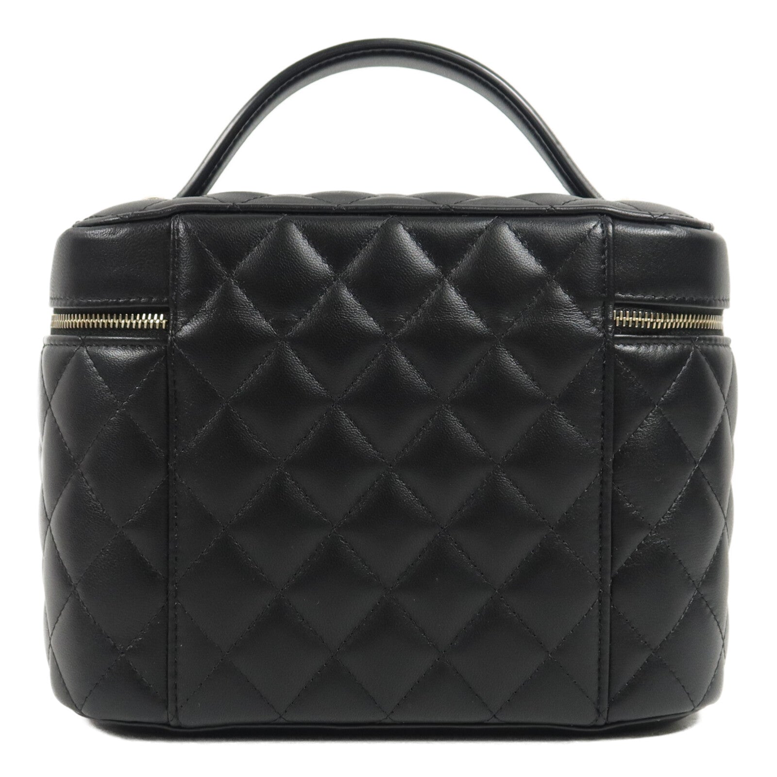 CHANEL 羊皮皮革Vanity Case手挽袋