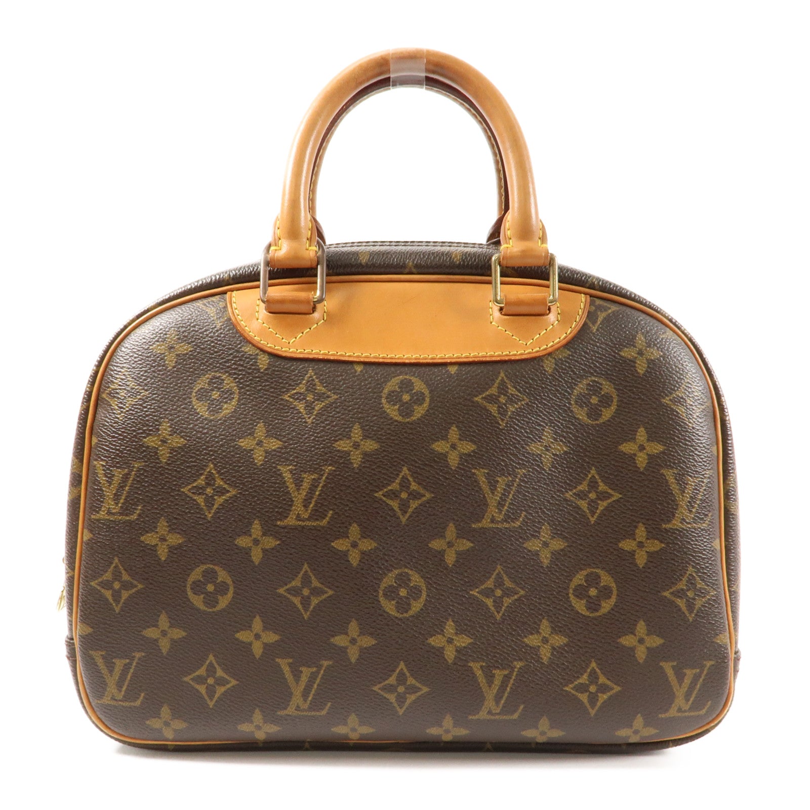 LOUIS VUITTON Monogram Deauville金扣手挽袋