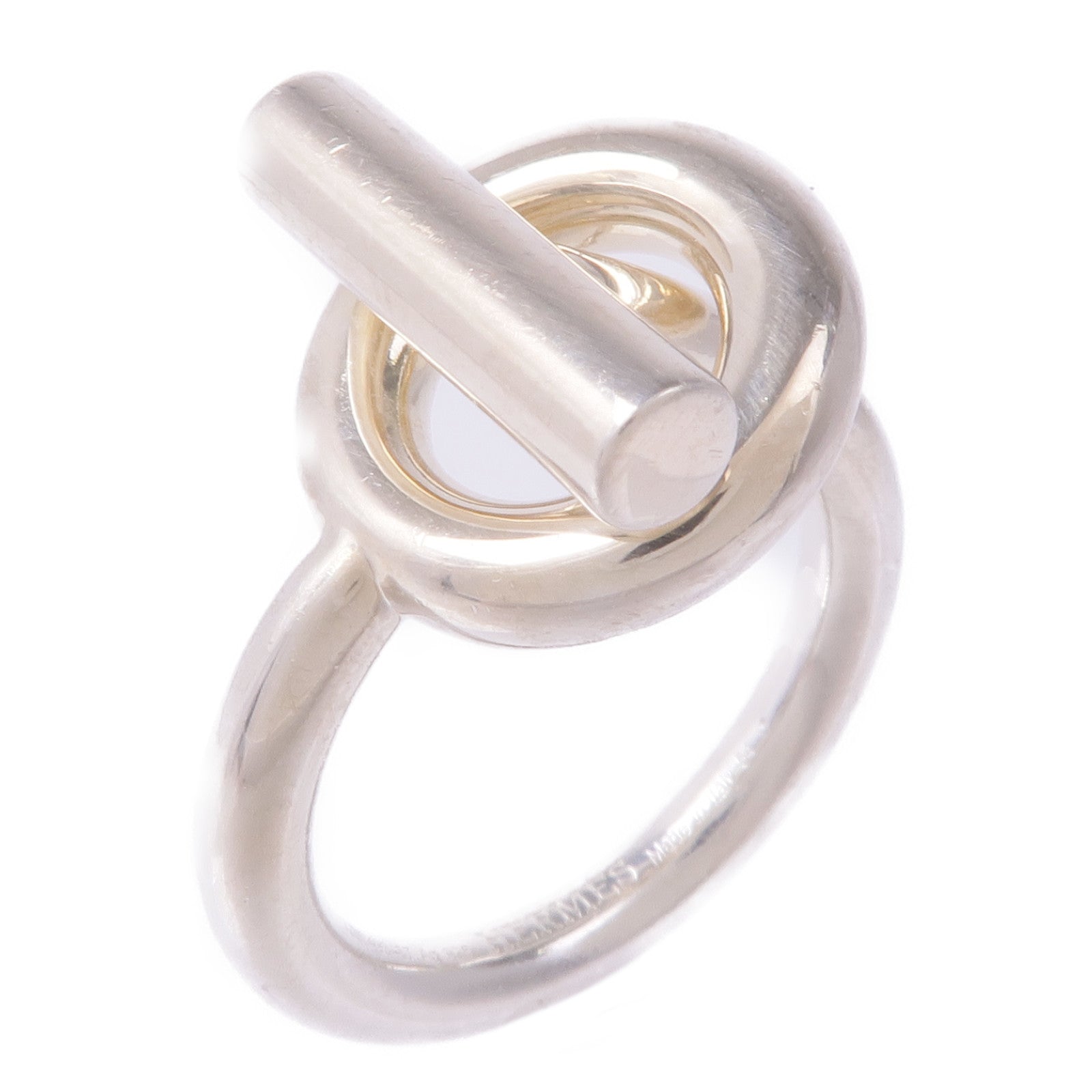 HERMES 925純銀Echappee Ring戒指Hermes#54/US#7