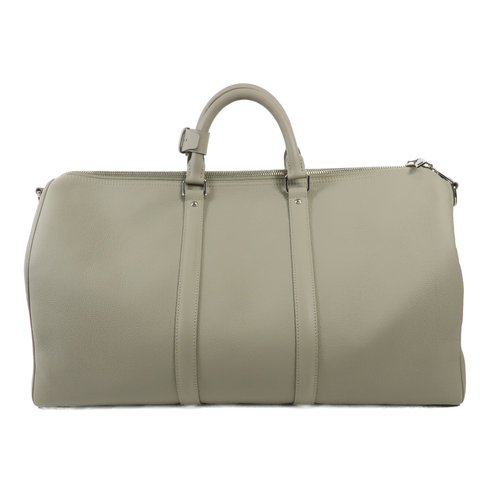 LOUIS VUITTON Aerogram Keepall Bandouliere 50銀扣手挽肩背兩用袋