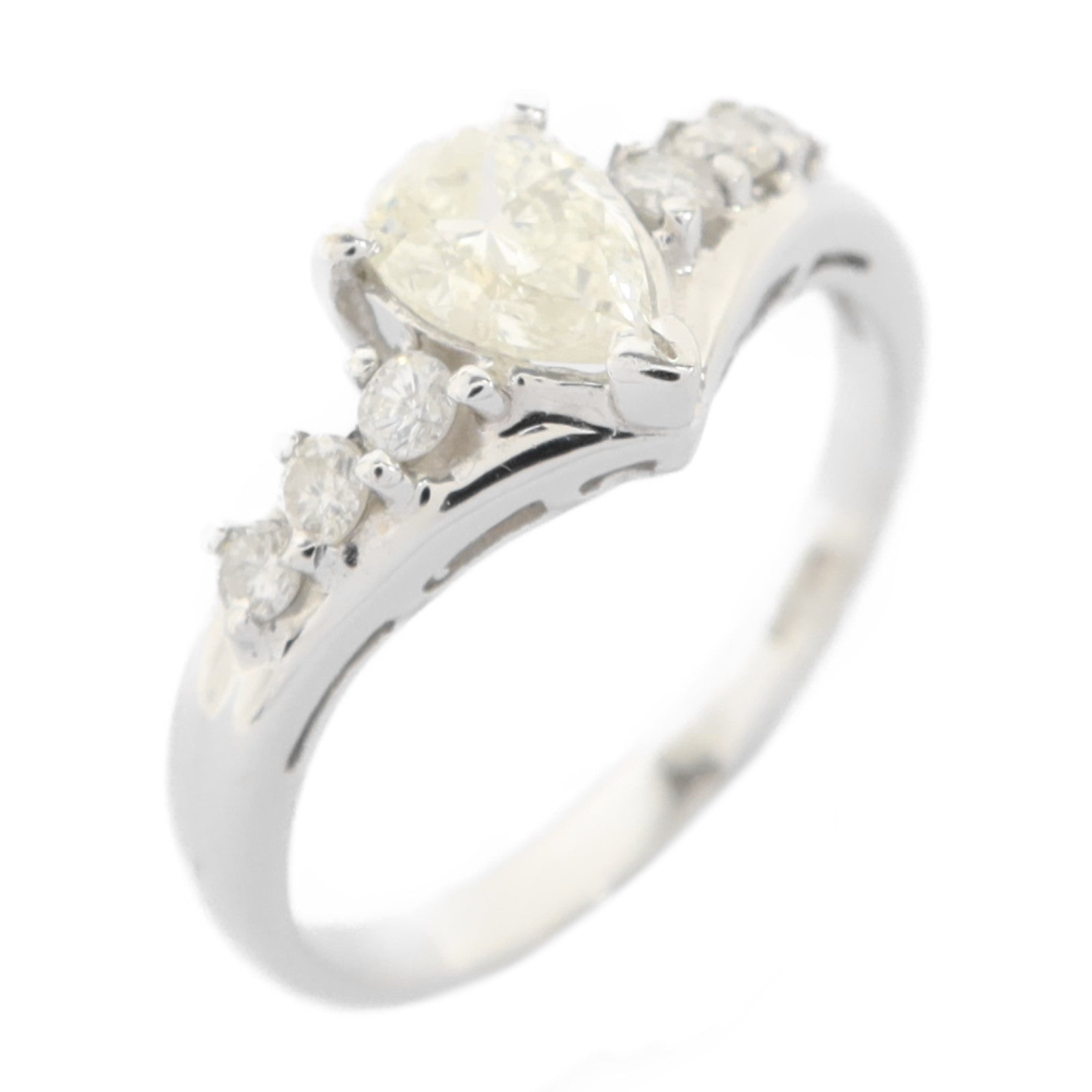 JEWELRY 18K白金Diamond Ring鑽石戒指US#5.5