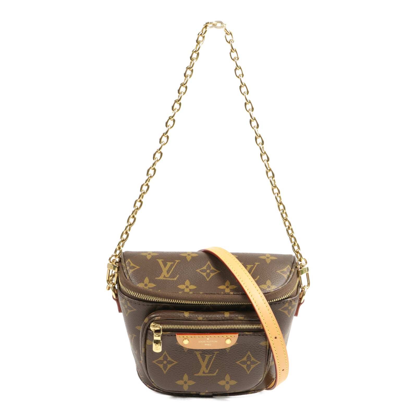 LOUIS VUITTON Monogram Mini Bumbag手挽肩背兩用袋