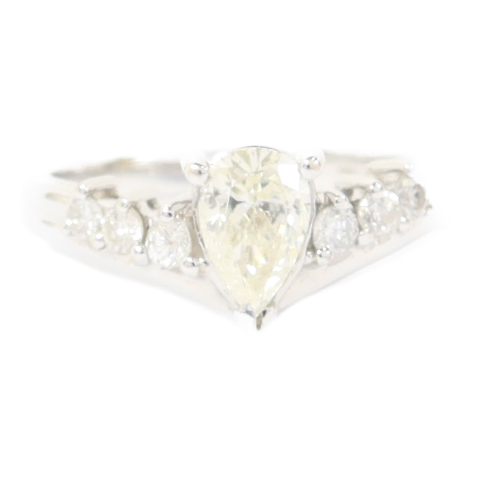 JEWELRY 18K白金Diamond Ring鑽石戒指US#5.5