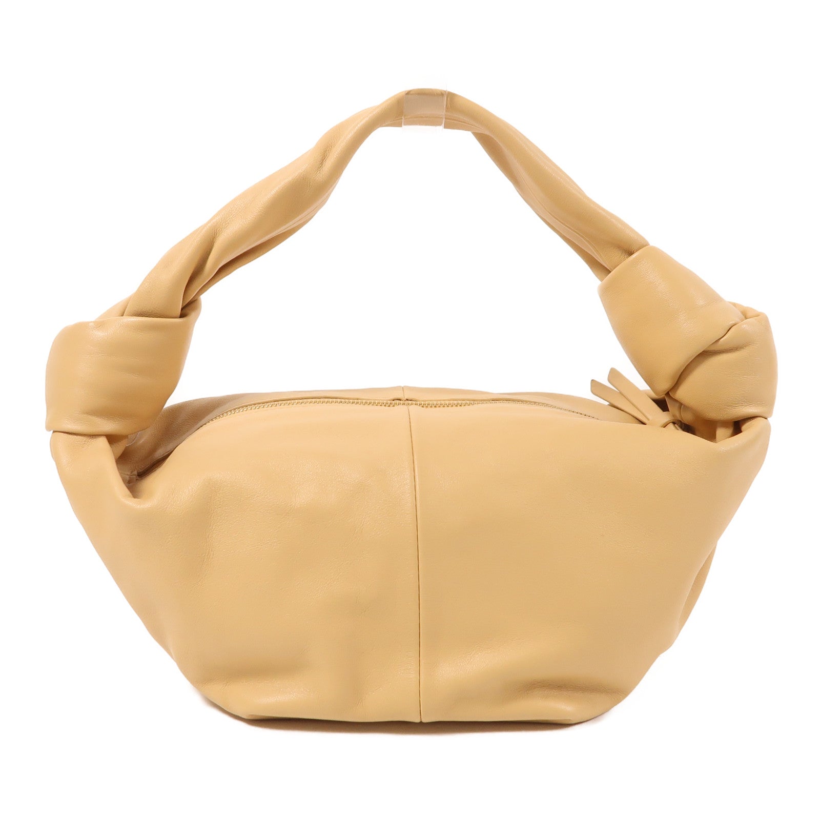 BOTTEGA VENETA 羊皮皮革Mini Double Knot金扣手挽袋