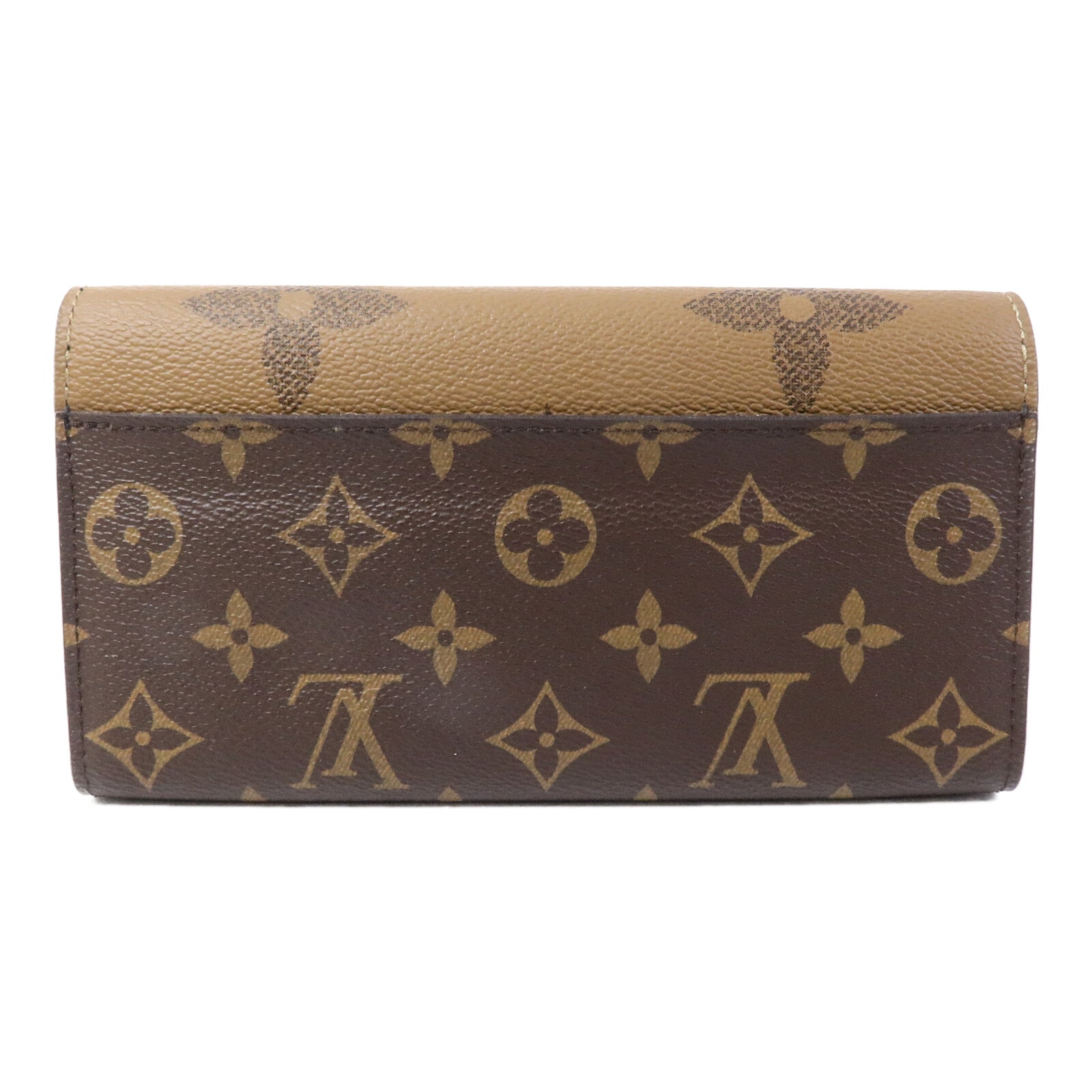 LOUIS VUITTON Mono Reverse Giant Sarah Long Wallet長錢包