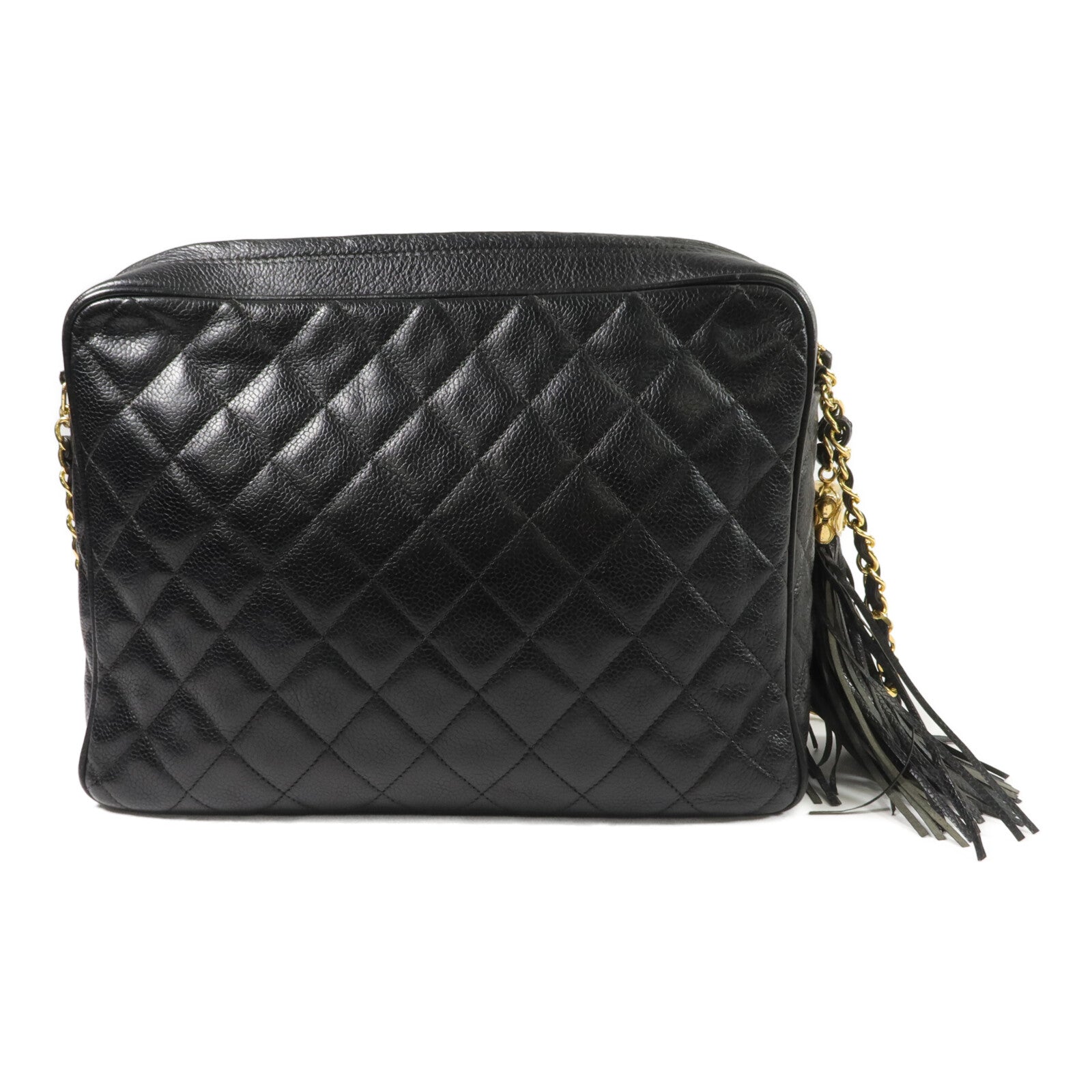 CHANEL 牛皮皮革Vintage Chain Shoulder Bag鏈帶肩背袋