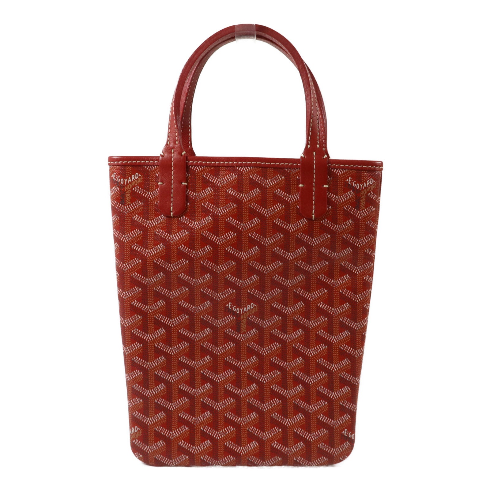GOYARD 牛皮皮革/塗層帆布Poutiers手挽袋
