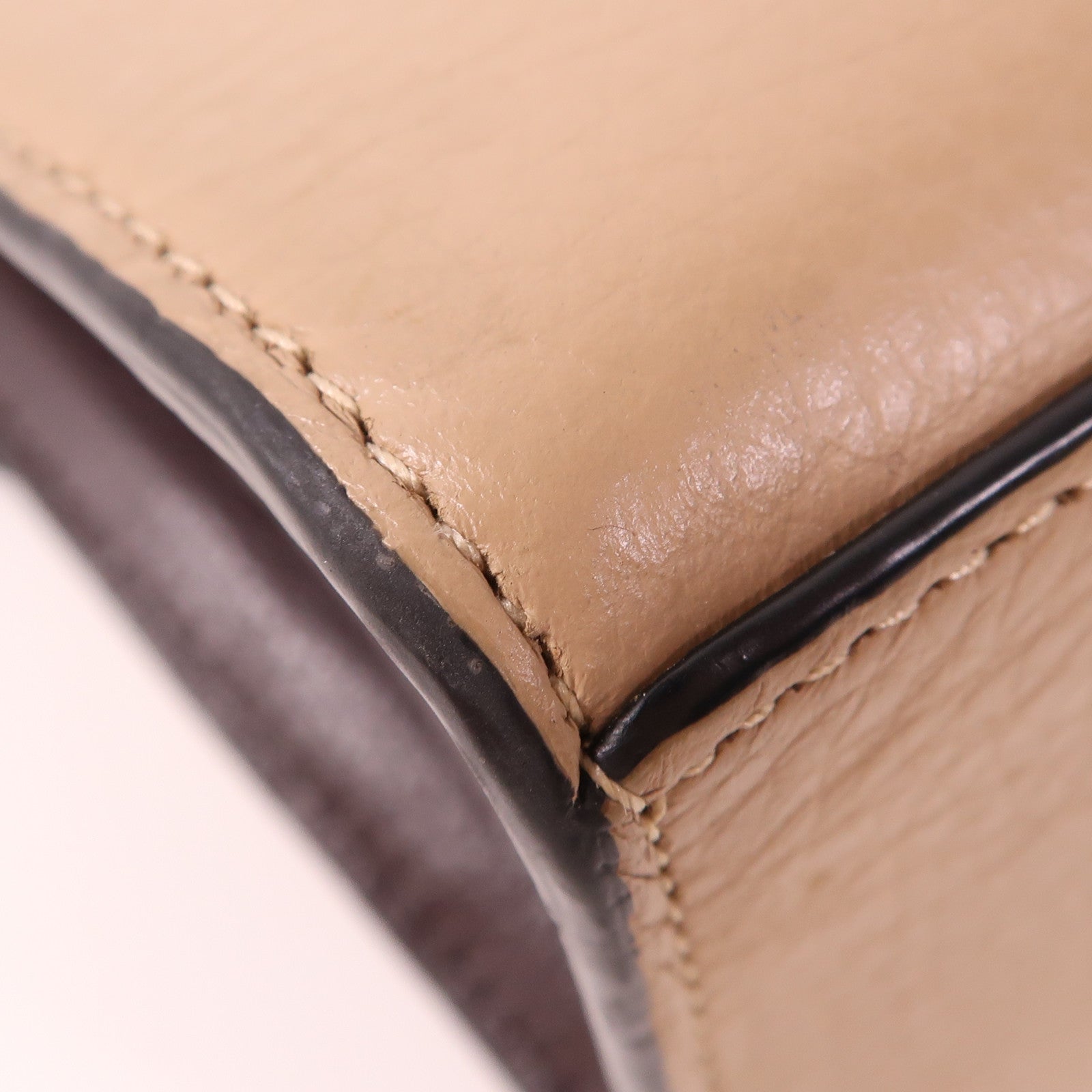 COACH 皮革/塗層帆布Shoulder Bag金扣鏈帶肩背袋