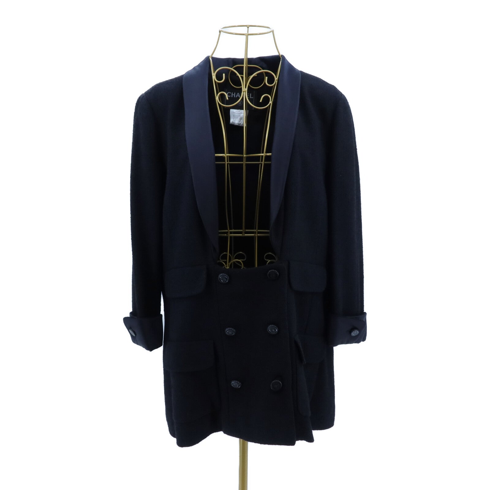 CHANEL Wool/Cotton/Nylon Jacket外套