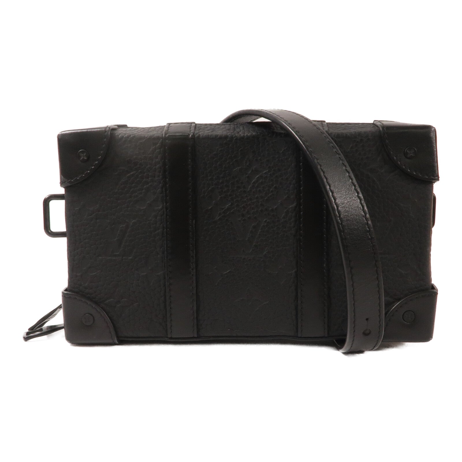 LOUIS VUITTON Monogram Taurillon Soft Trunk Wallet肩背袋
