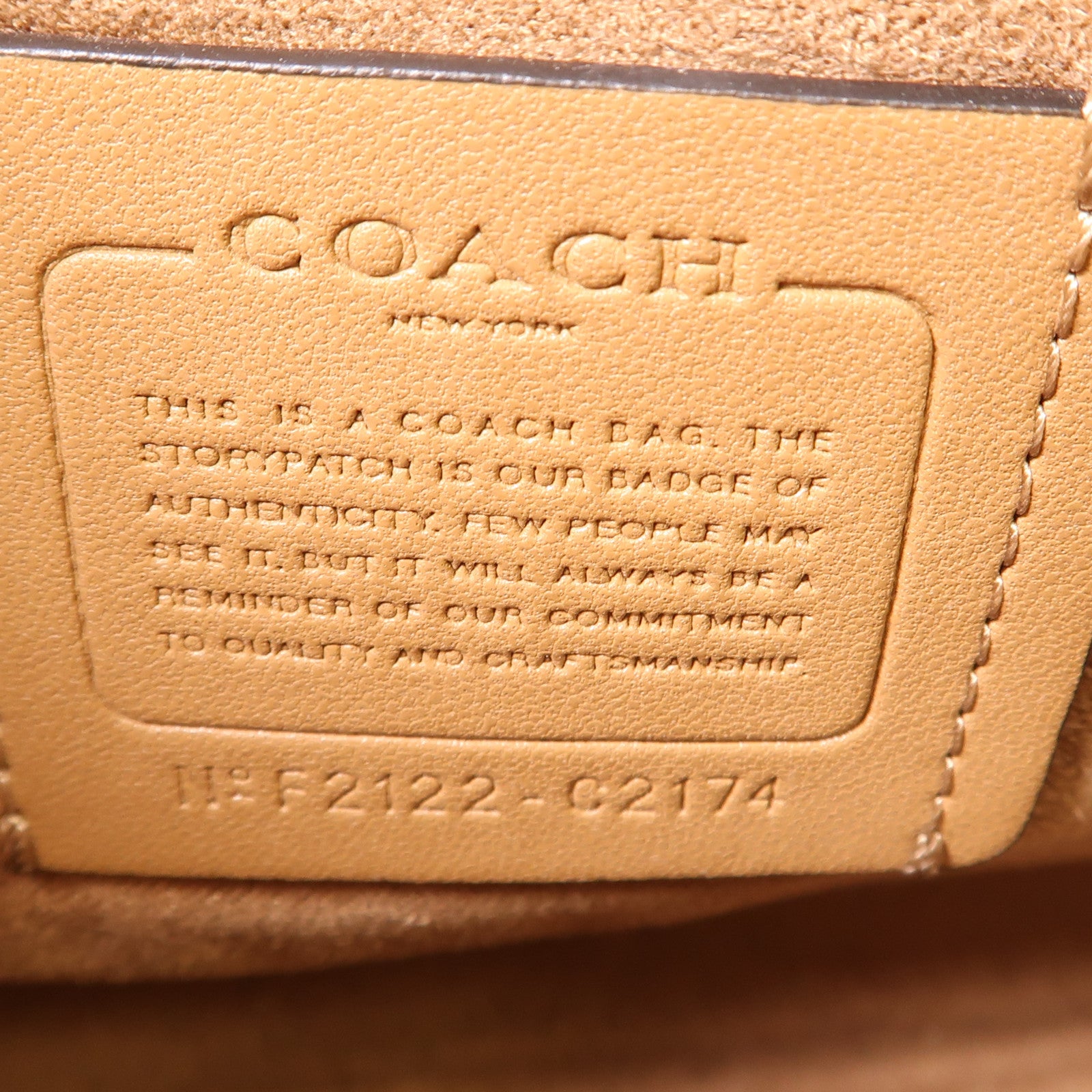 COACH 皮革/塗層帆布Shoulder Bag金扣鏈帶肩背袋