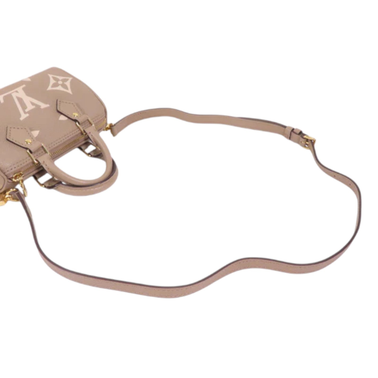 LOUIS VUITTON Monogram Empreinte Speedy Bandouliere 20金扣手挽肩背兩用袋