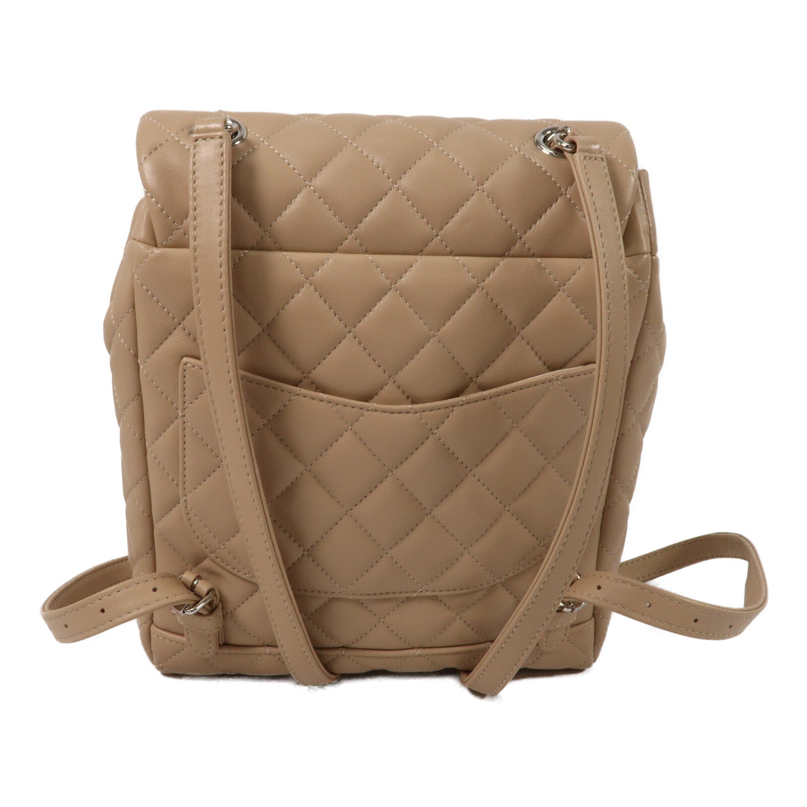 CHANEL 羊皮皮革Backpack背包