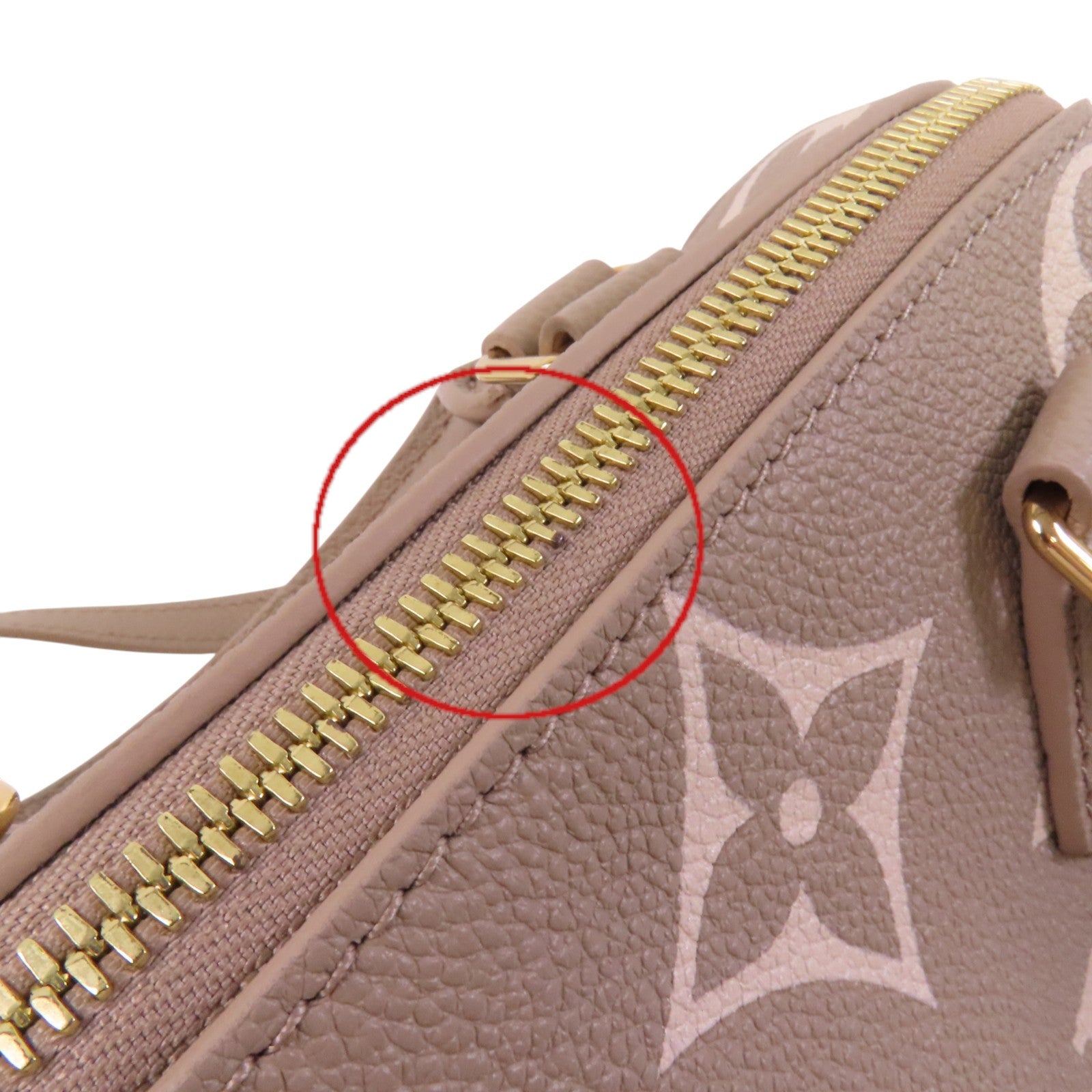 LOUIS VUITTON Monogram Empreinte Speedy Bandouliere 20金扣手挽肩背兩用袋