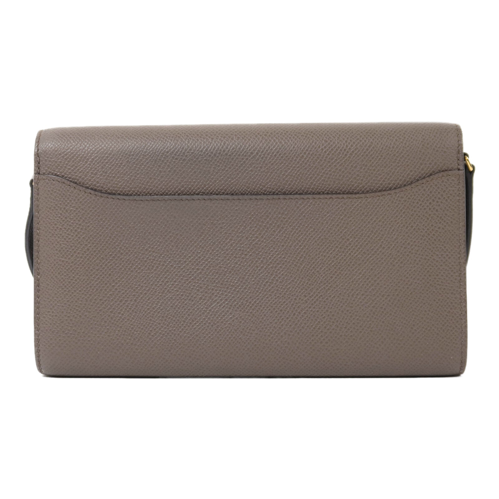 HERMES Clemence皮革Constance To Go金扣肩背袋