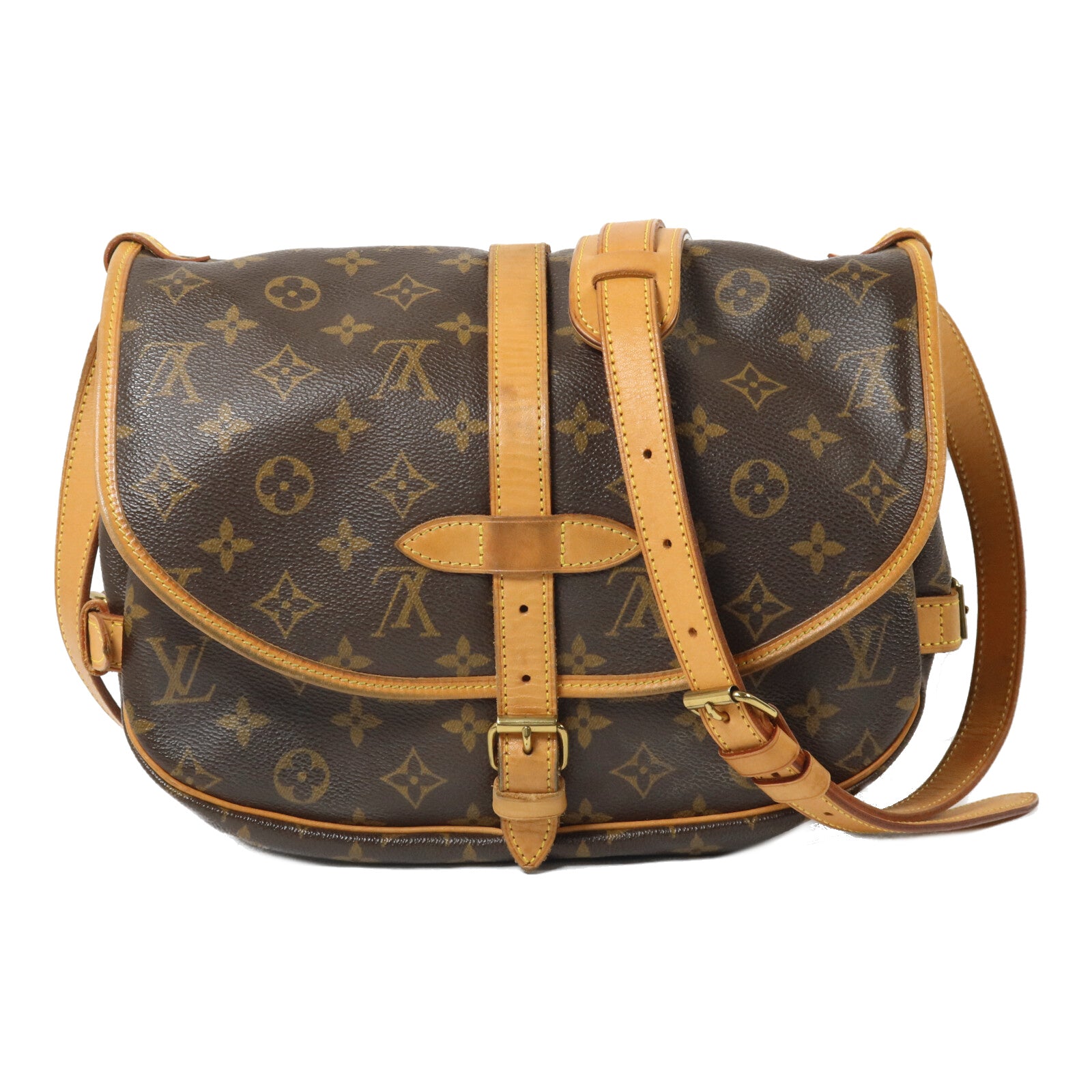LOUIS VUITTON Monogram Saumur 30肩背袋