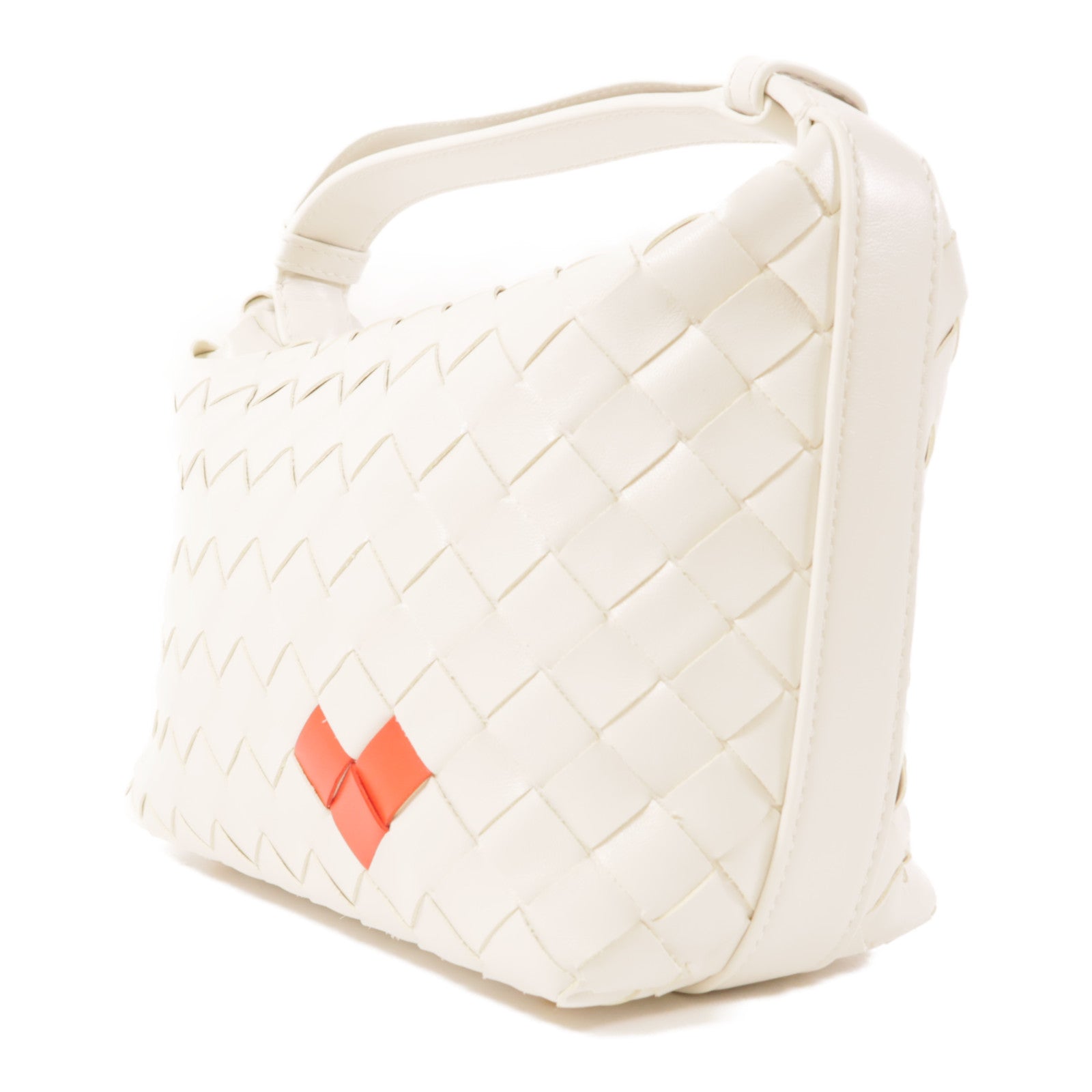 BOTTEGA VENETA 牛皮皮革Wallace Bag金扣手挽肩背兩用袋