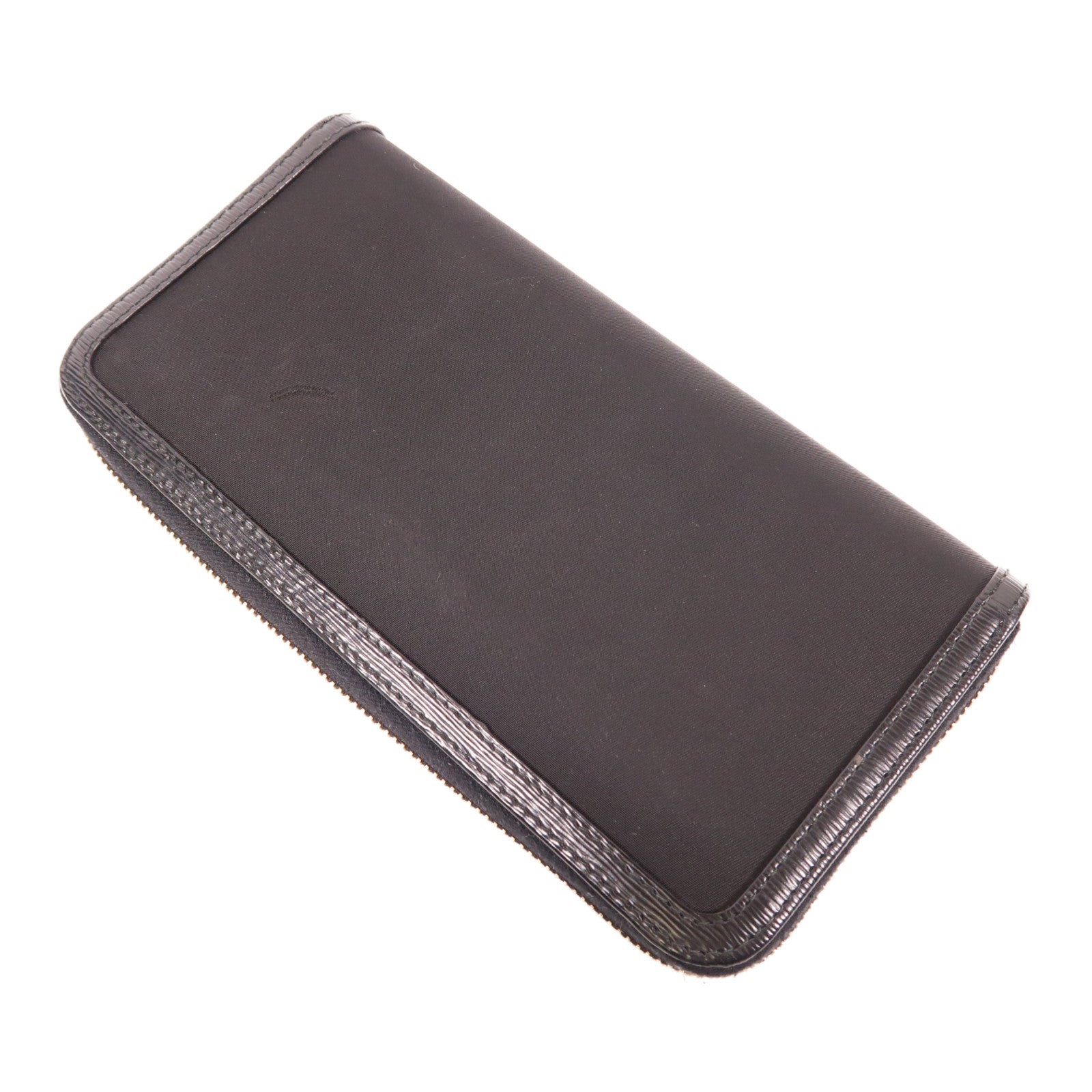 PRADA SHW Long Wallet Nylon Black