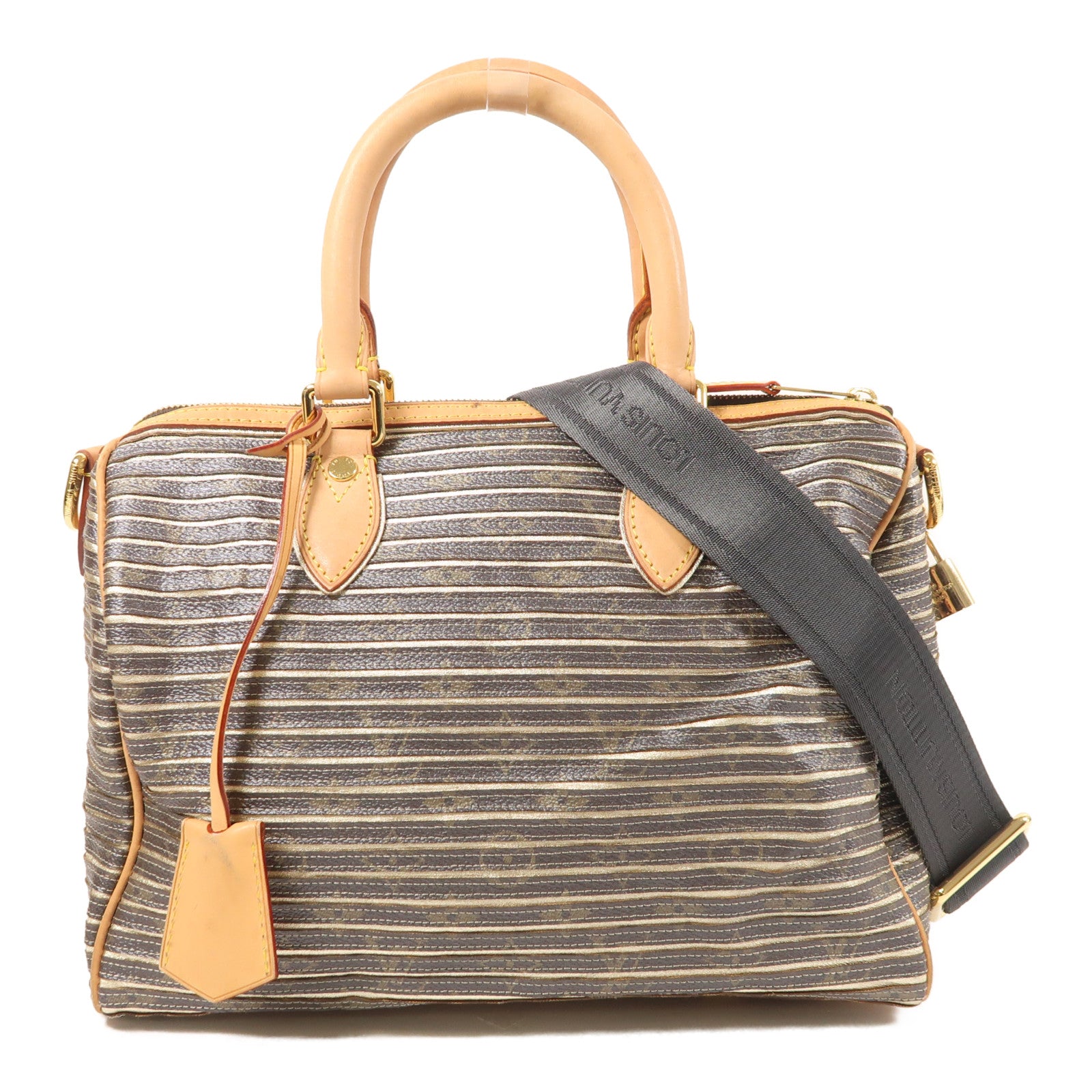 LOUIS VUITTON Monogram Eden Speedy Bandouliere 30金扣手挽肩背兩用袋