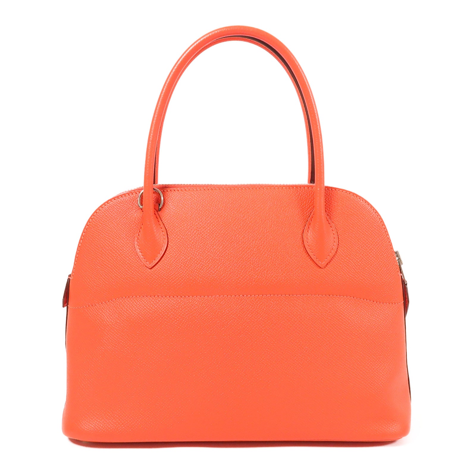 HERMES PHW Bolide 27 2 Way Shoulder Bag Veau Epsom Leather Rouge De Coeur