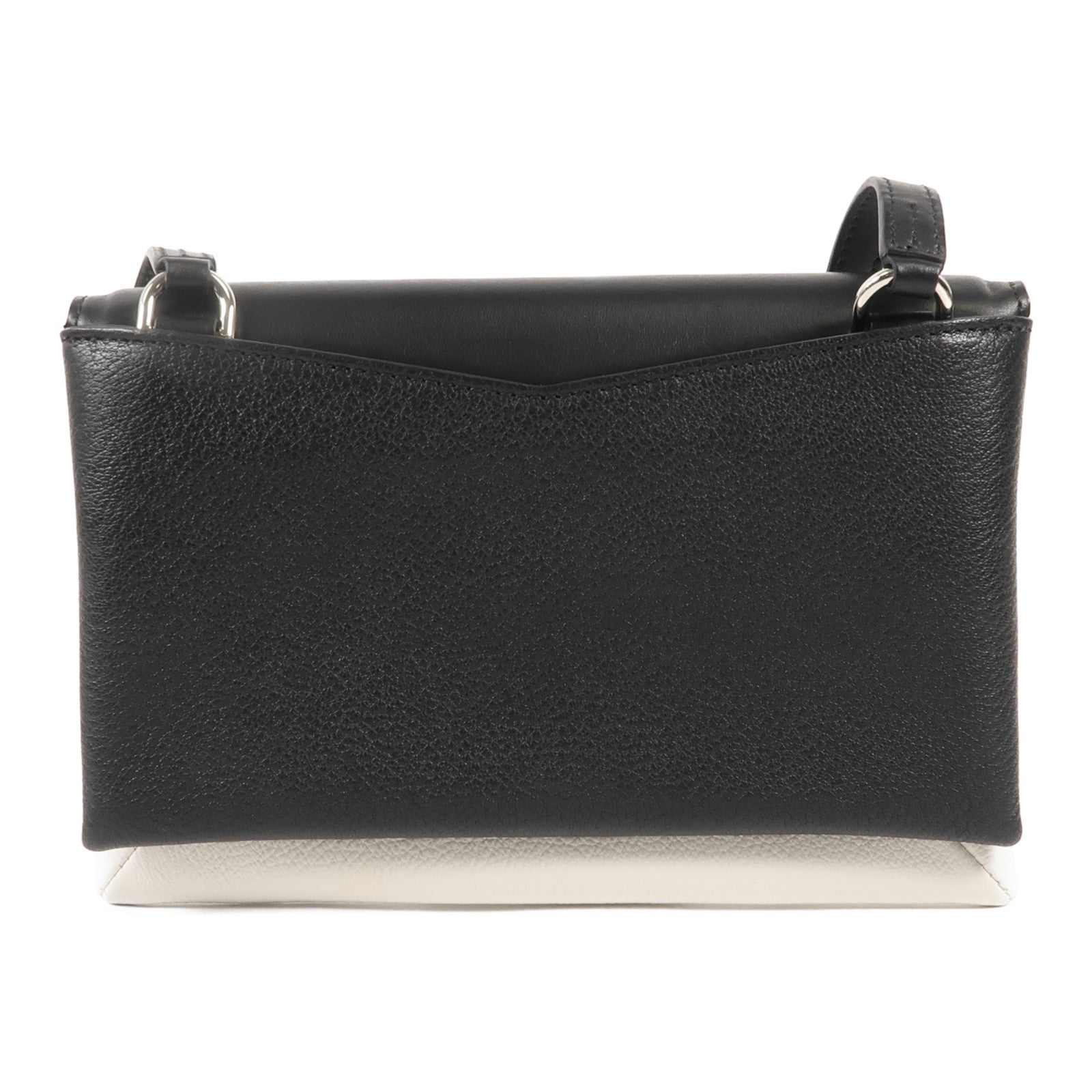 GIVENCHY 牛皮皮革Shoulder Bag銀扣肩背袋