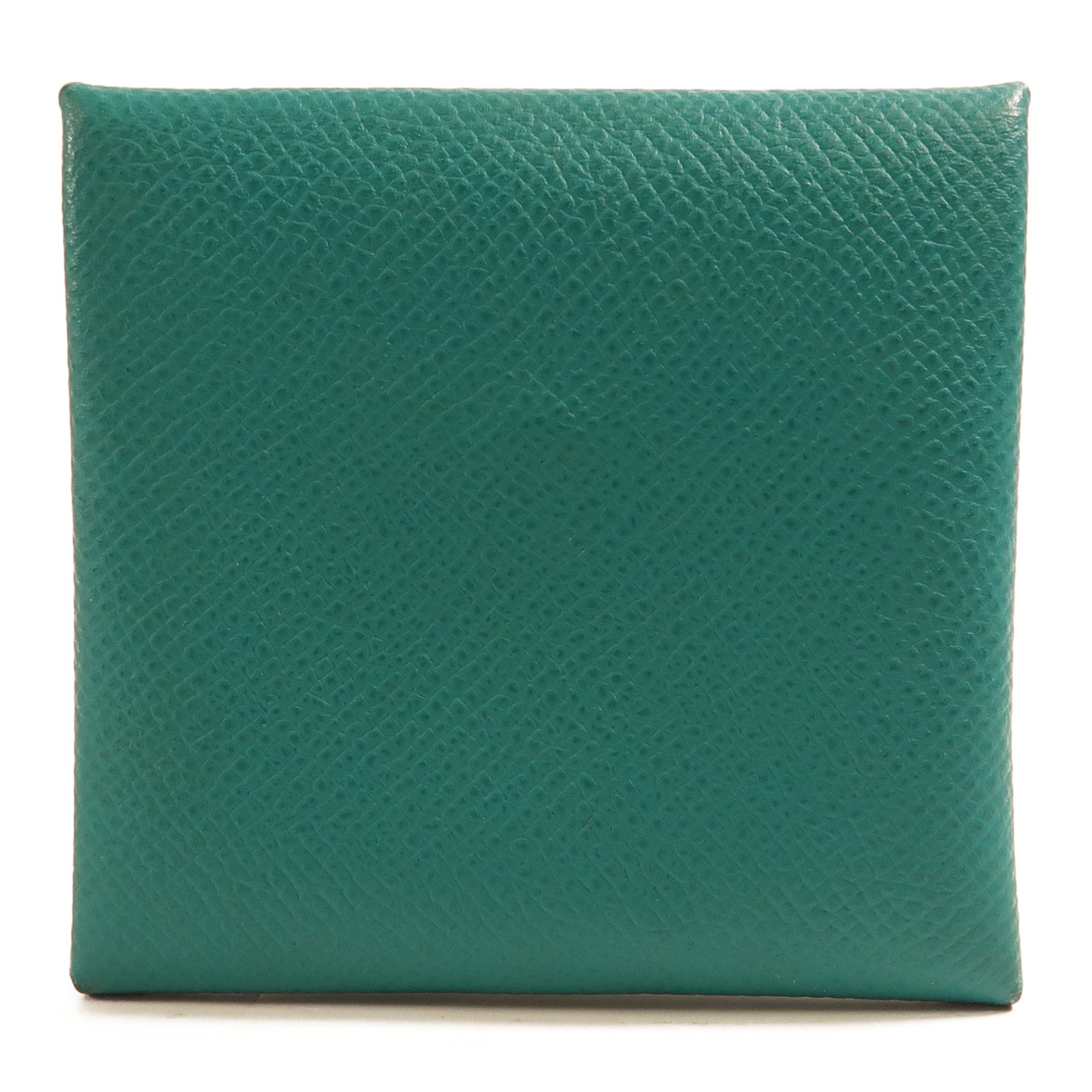 HERMES Epsom皮革Bastia Card Purse銀扣零錢包