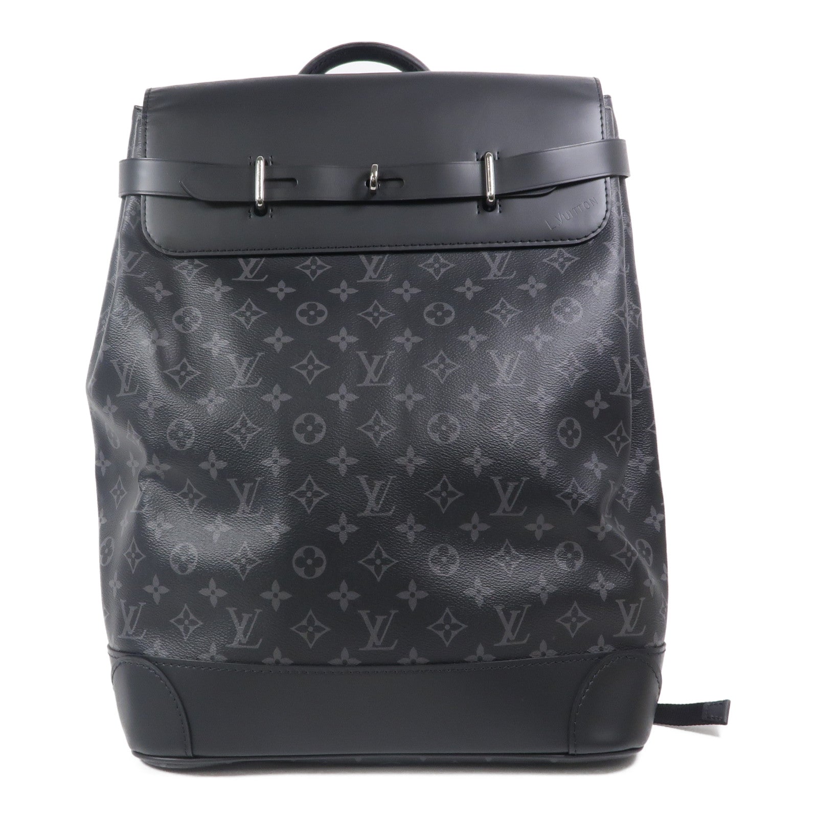 LOUIS VUITTON Monogram Eclipse Steamer背包