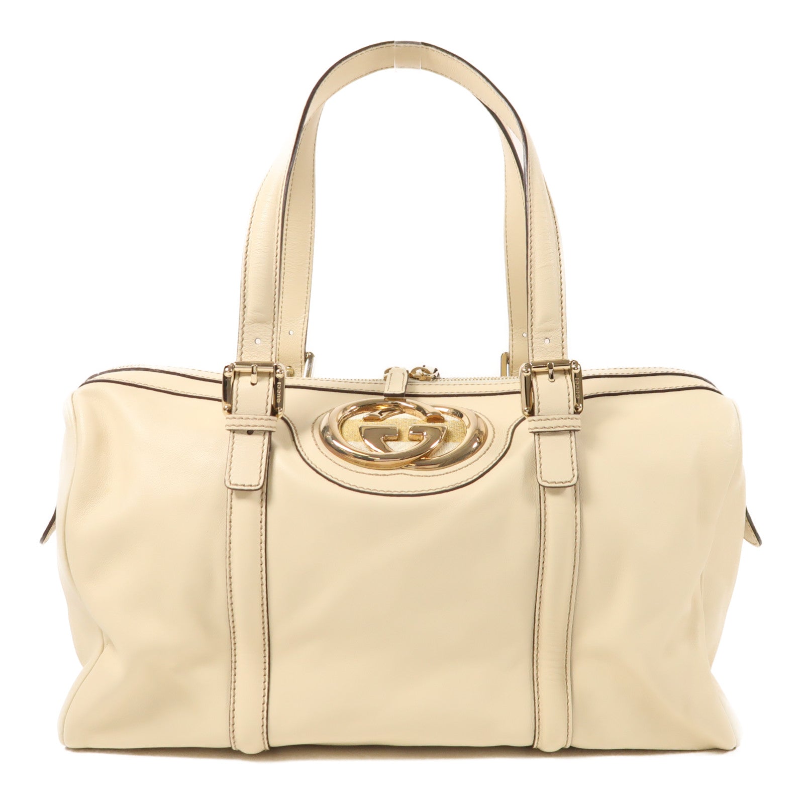 GUCCI 牛皮皮革Shoulder bag金扣肩背袋