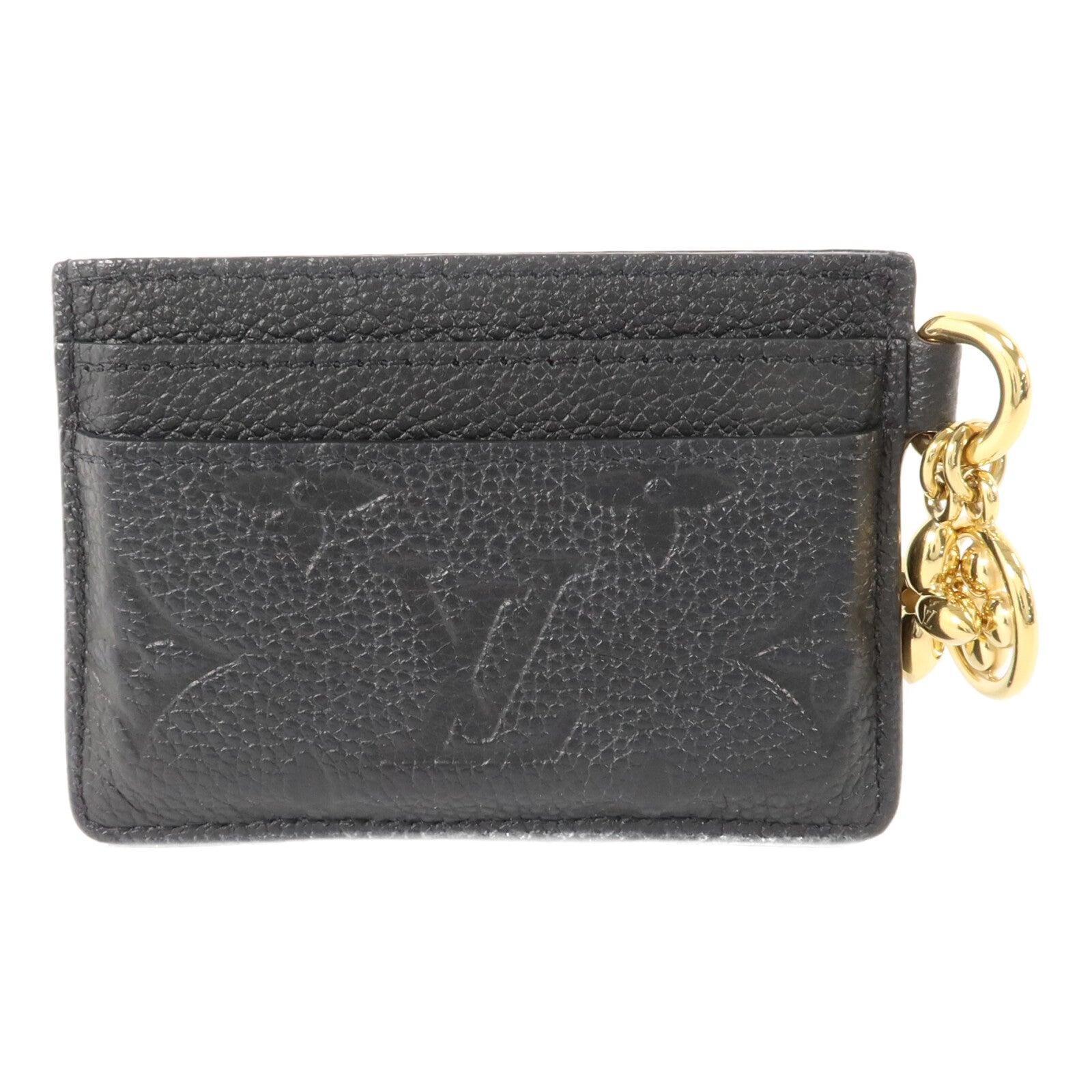 LOUIS VUITTON Monogram Empreinte Charm Card Holder卡片套