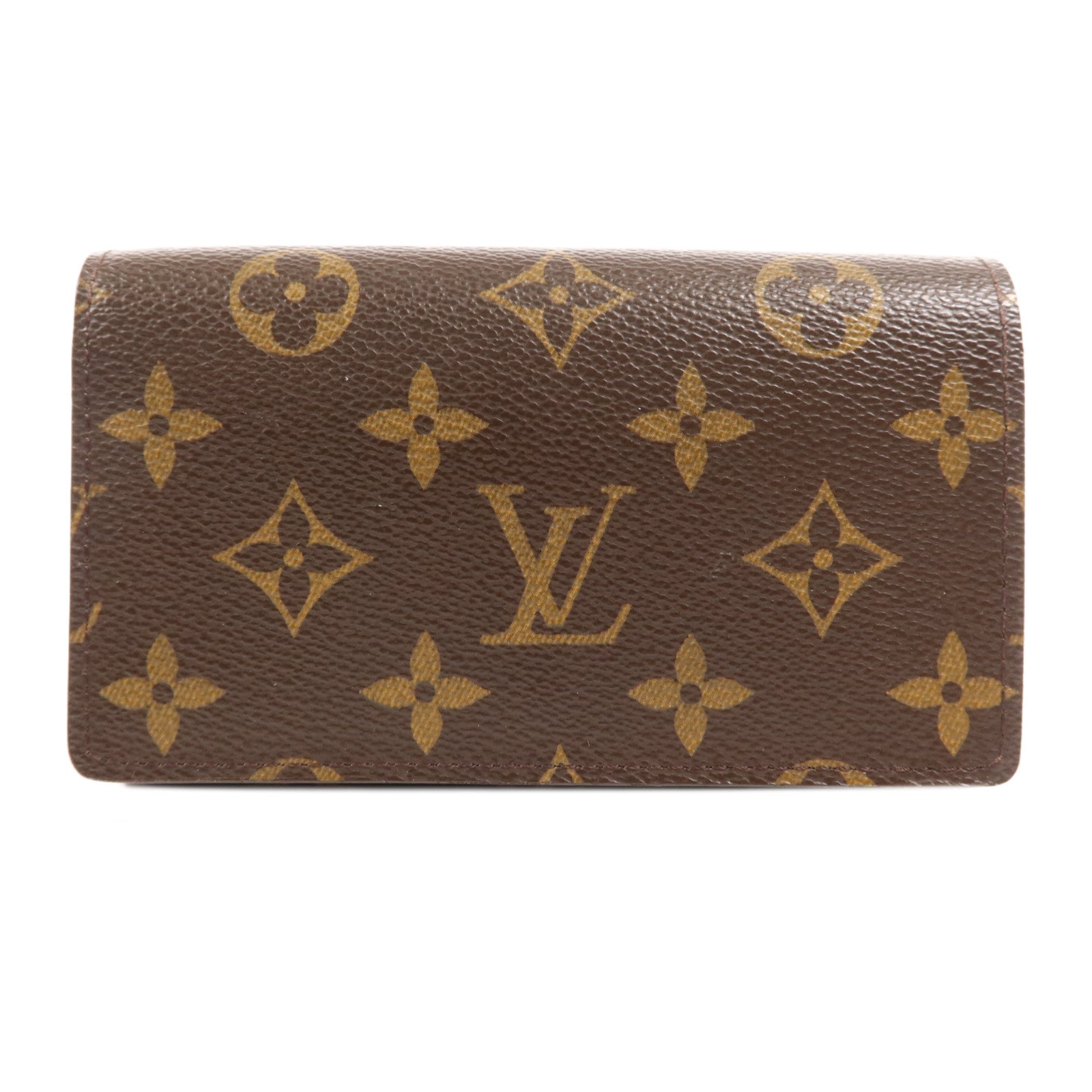 LOUIS VUITTON Monogram Porte Monnaie金扣錢包