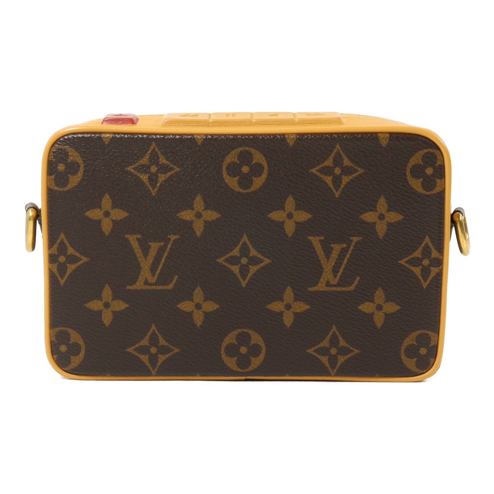 LOUIS VUITTON Monogram/牛皮皮革Baladeur Wearable Wallet肩背袋