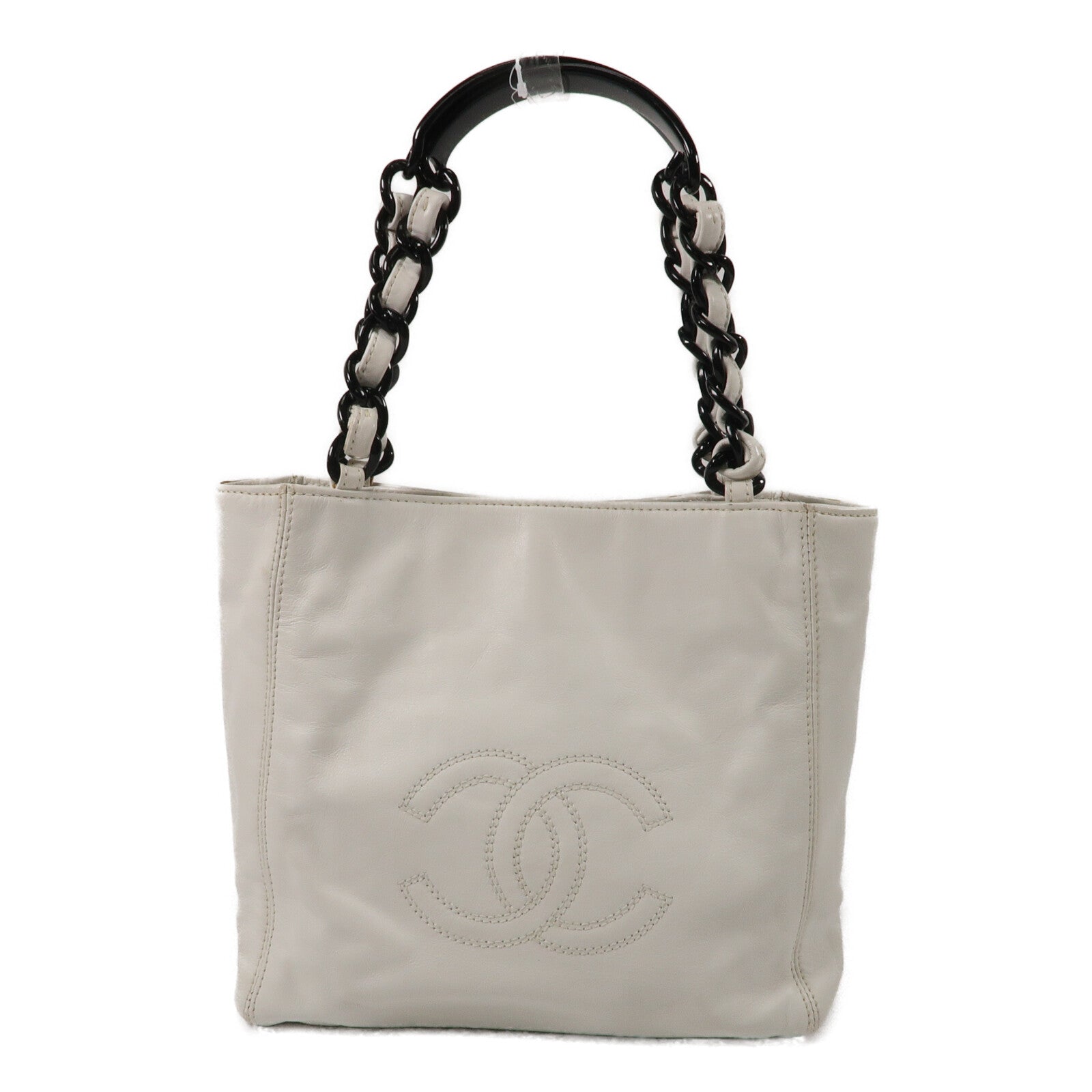 CHANEL 牛皮皮革Vintage Shoulder Bag鏈帶肩背袋