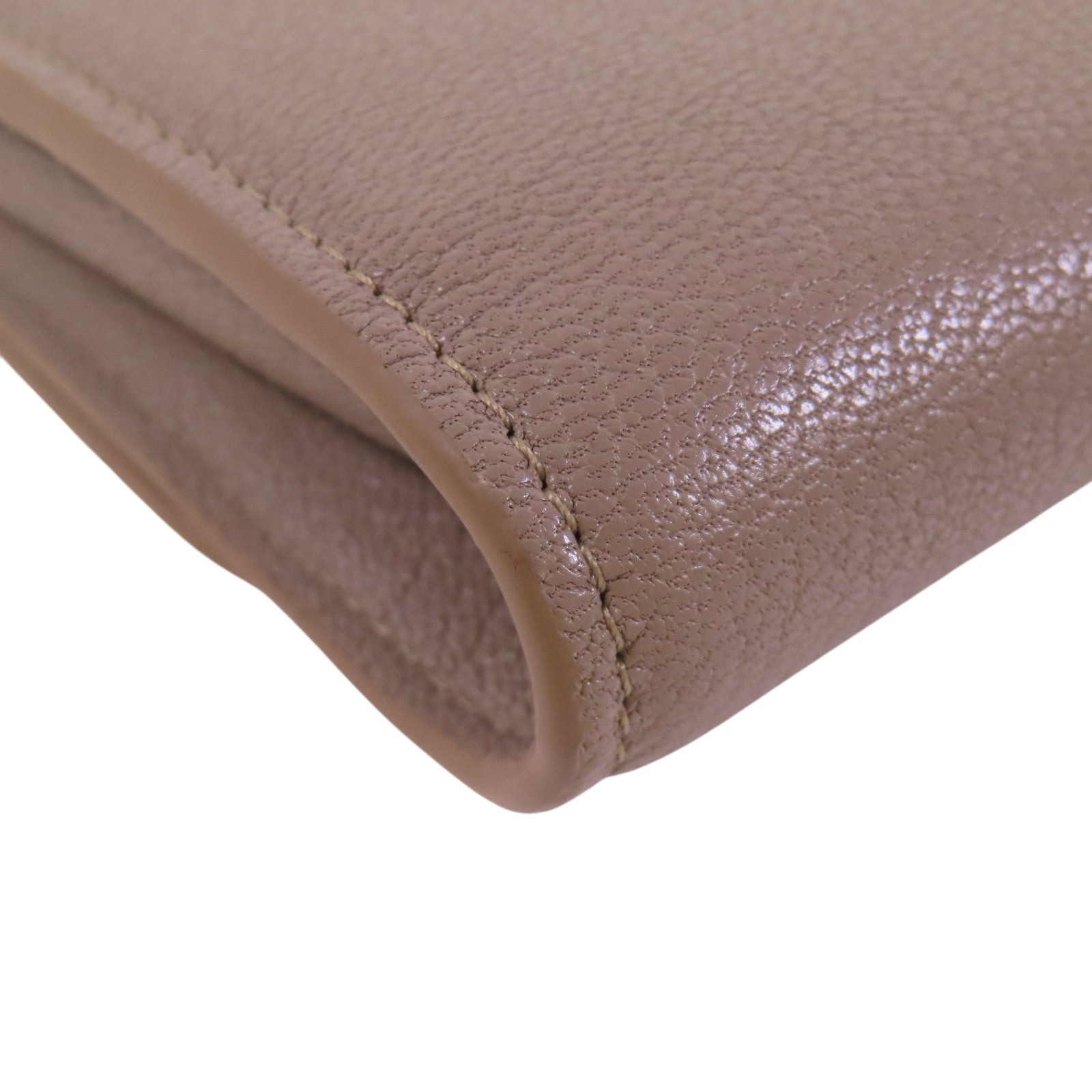 Chloe 牛皮皮革Chain Shoulder Bag金扣鏈帶肩背袋