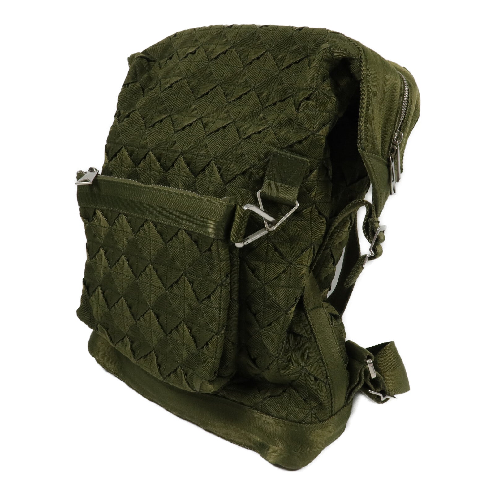 BOTTEGA VENETA 尼龍Webbing Intrecciato背包