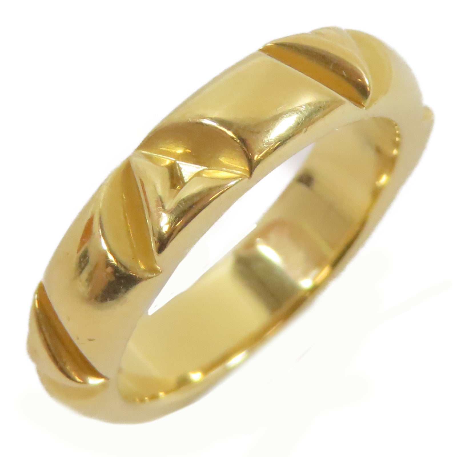 LOUIS VUITTON 18K黃金Gold Ring戒指LV#55/US#7 – Brand Off