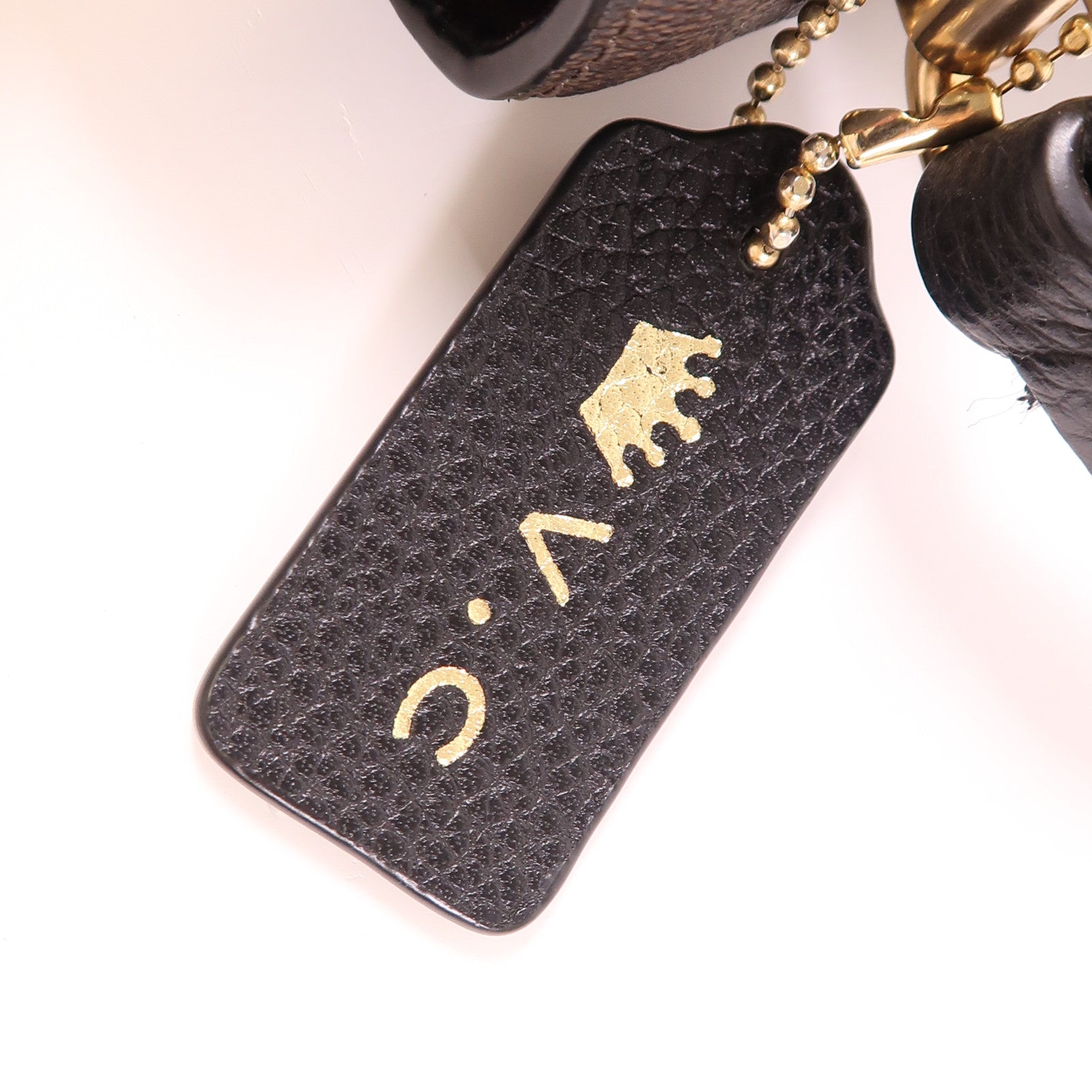 COACH 塗層帆布2 Way Bag金扣手挽肩背兩用袋