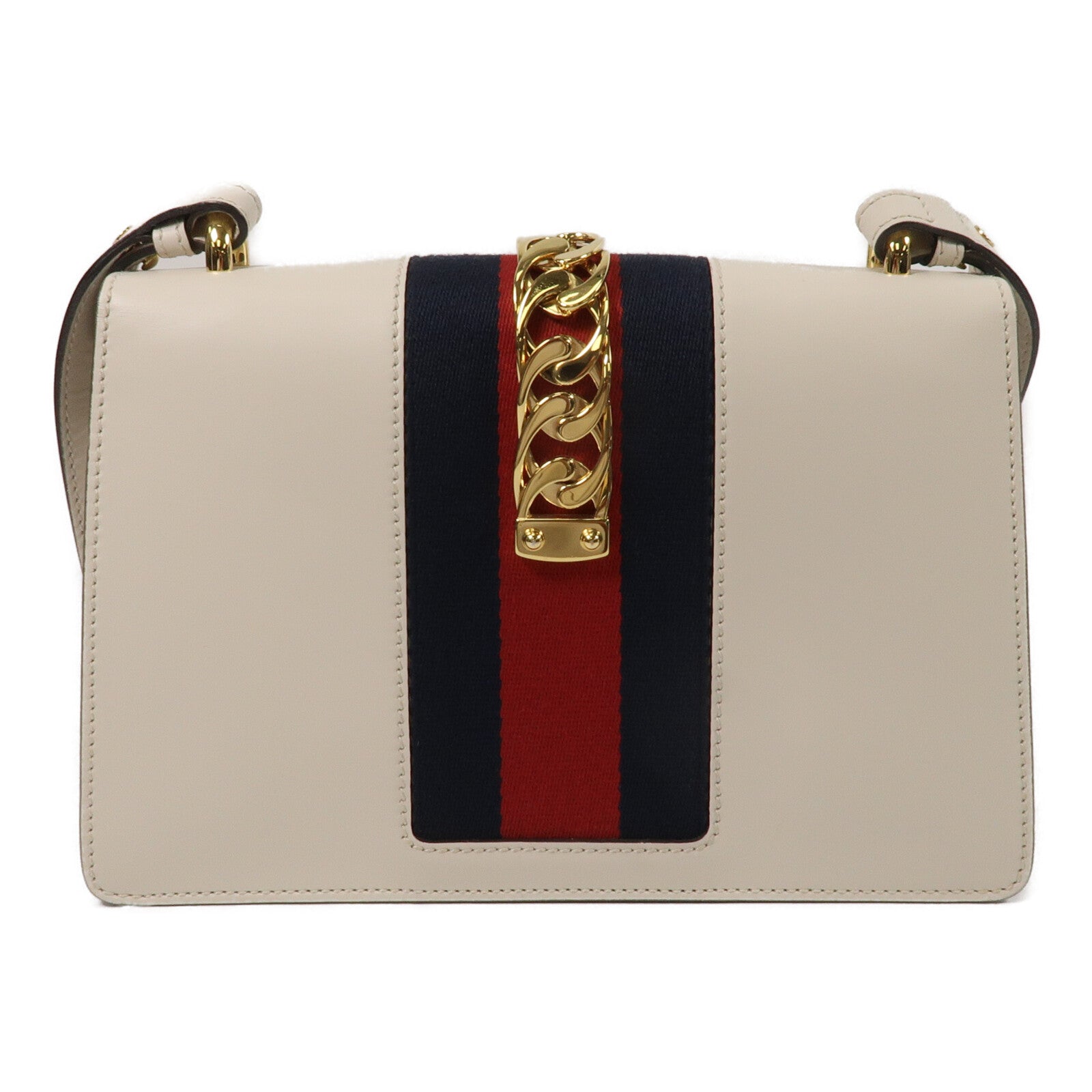 GUCCI 牛皮皮革Sylvie Small肩背袋