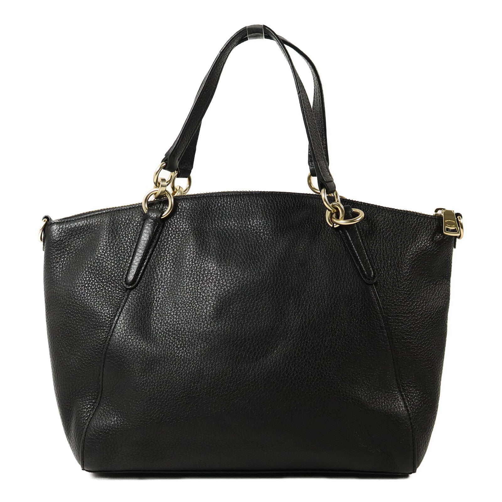 COACH 牛皮皮革2 Way Shoulder手挽肩背兩用袋