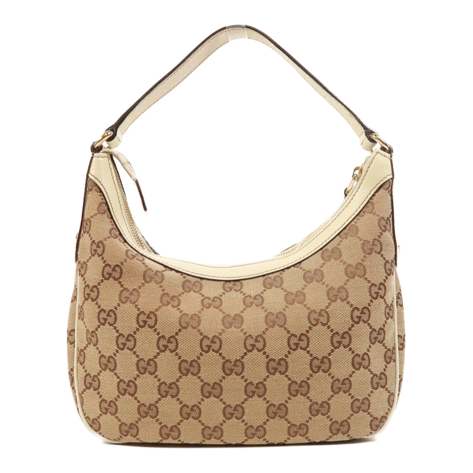 GUCCI 帆布Shoulder Bag金扣肩背袋