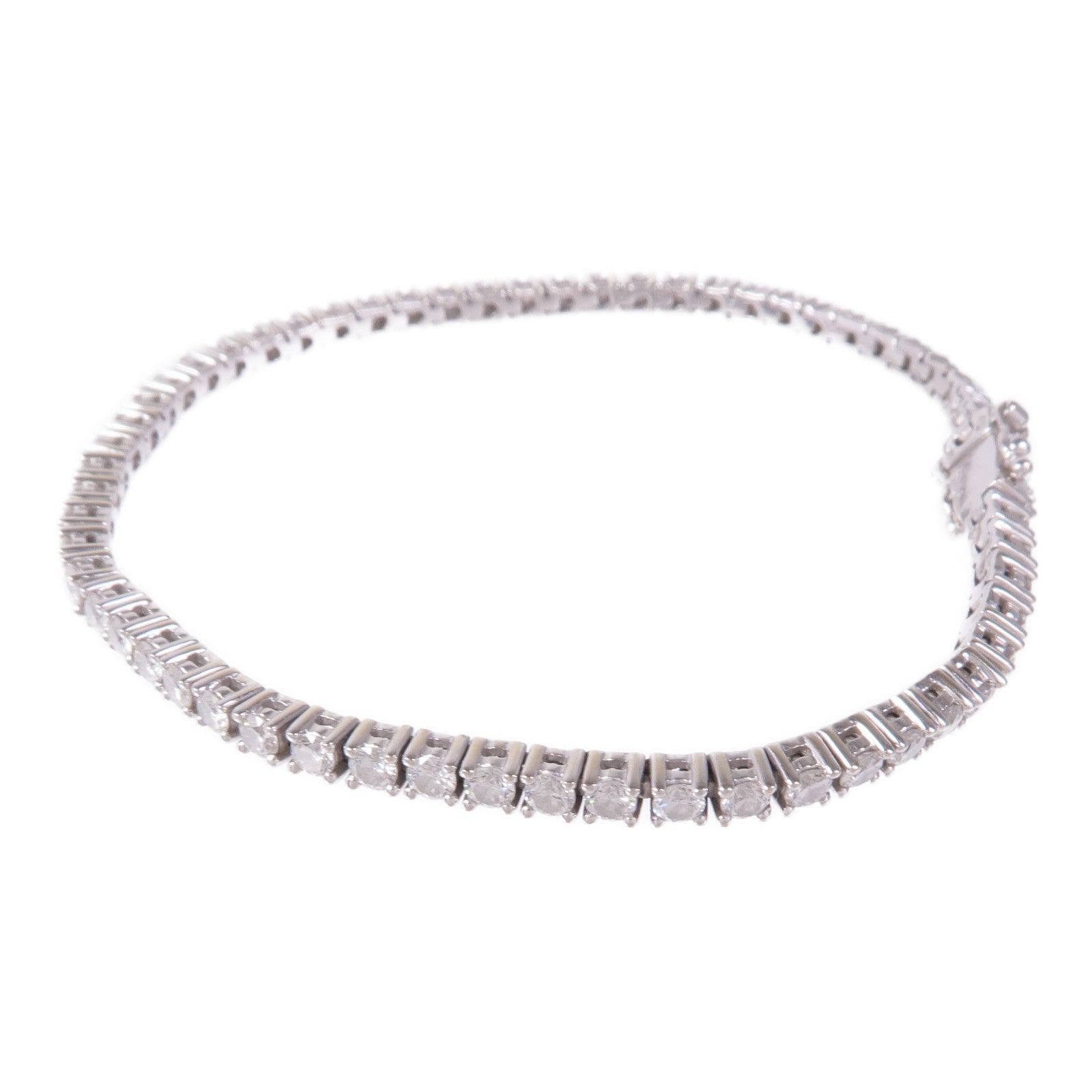 JEWELRY Diamond Bracelet 18K White Gold