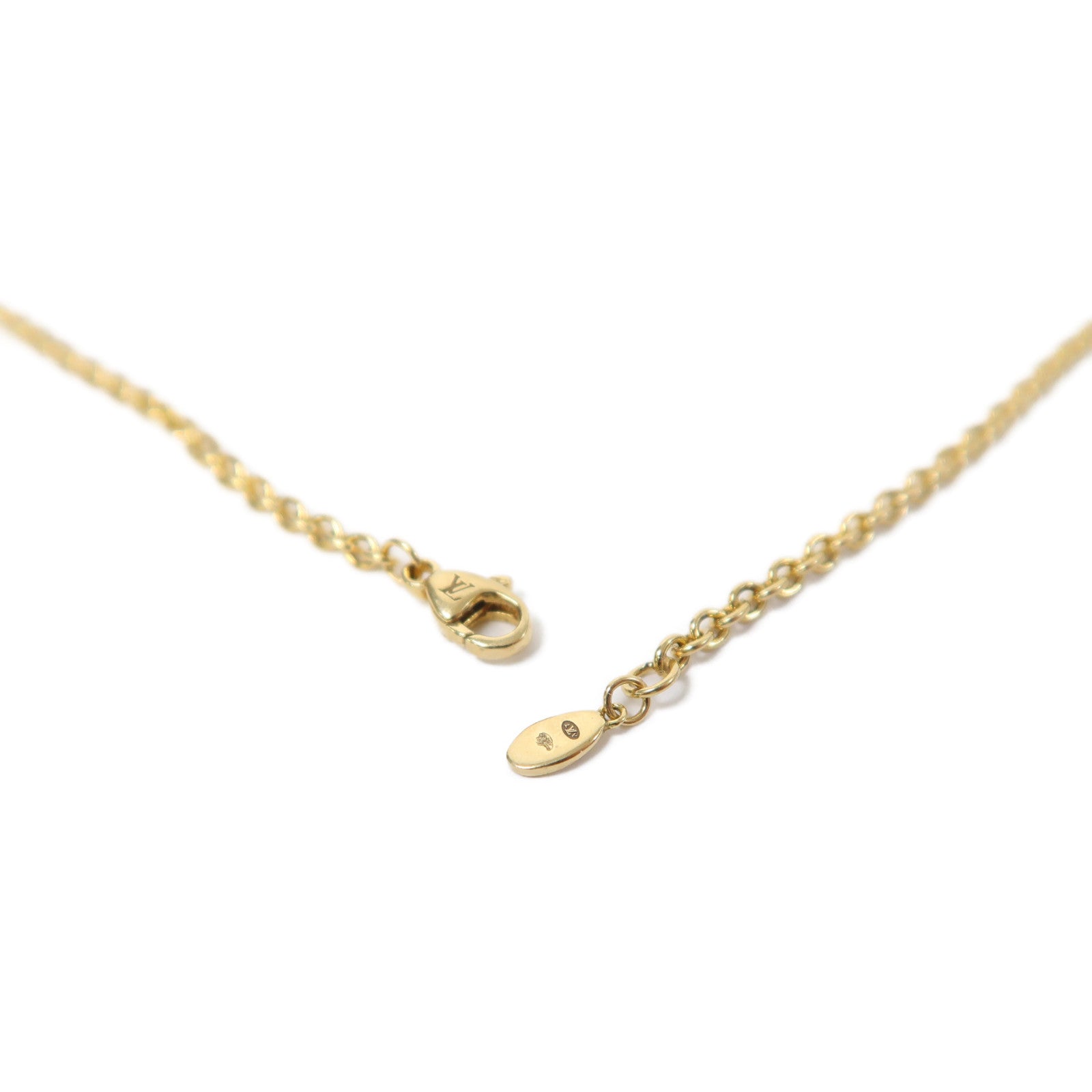 LOUIS VUITTON 【激減優惠】PVD鈦金屬/18K黃金Les Gastons Vuitton Designer吊飾藍色/金色